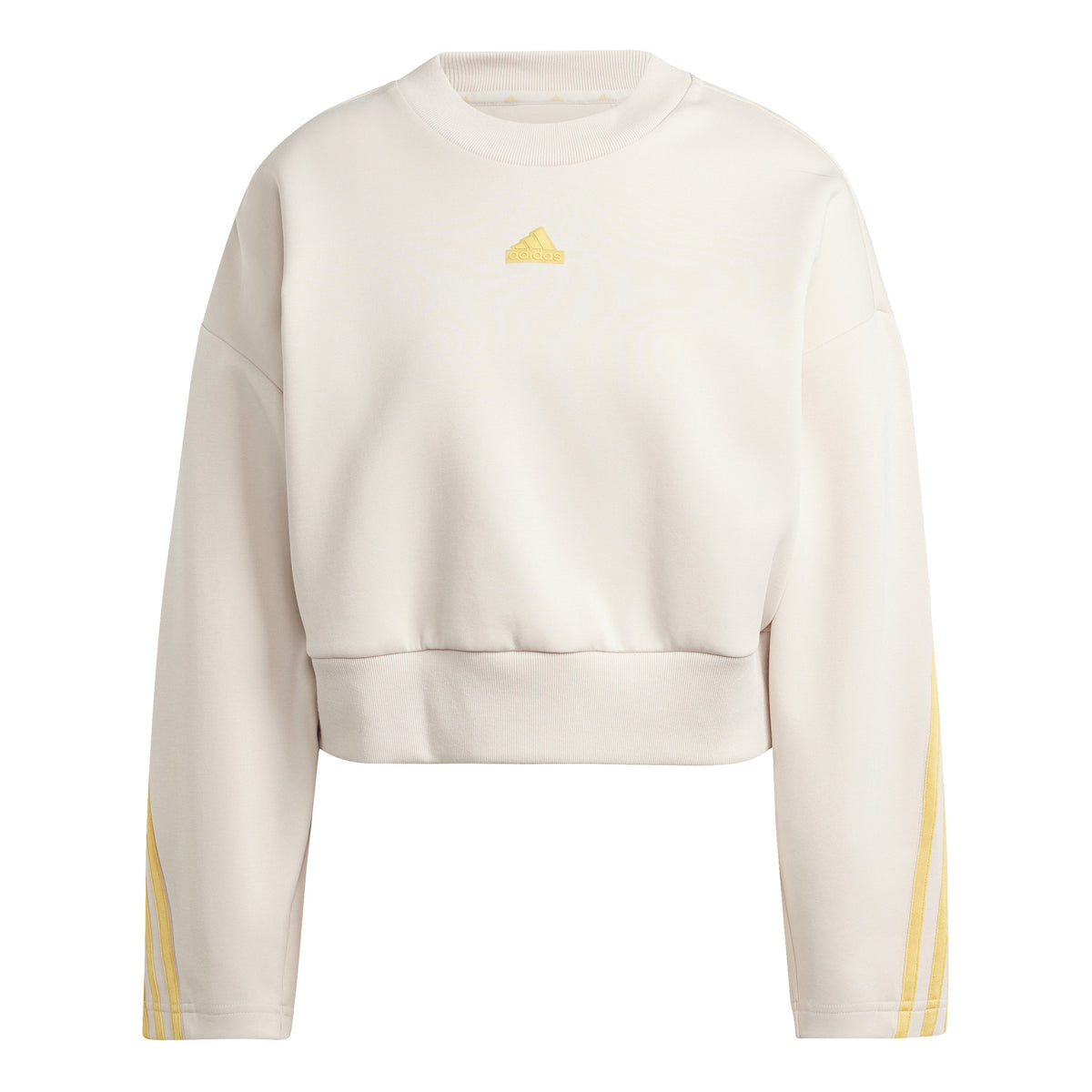 adidas Future Icon 3 Stripes Bluza Kobiety - beż, żółty