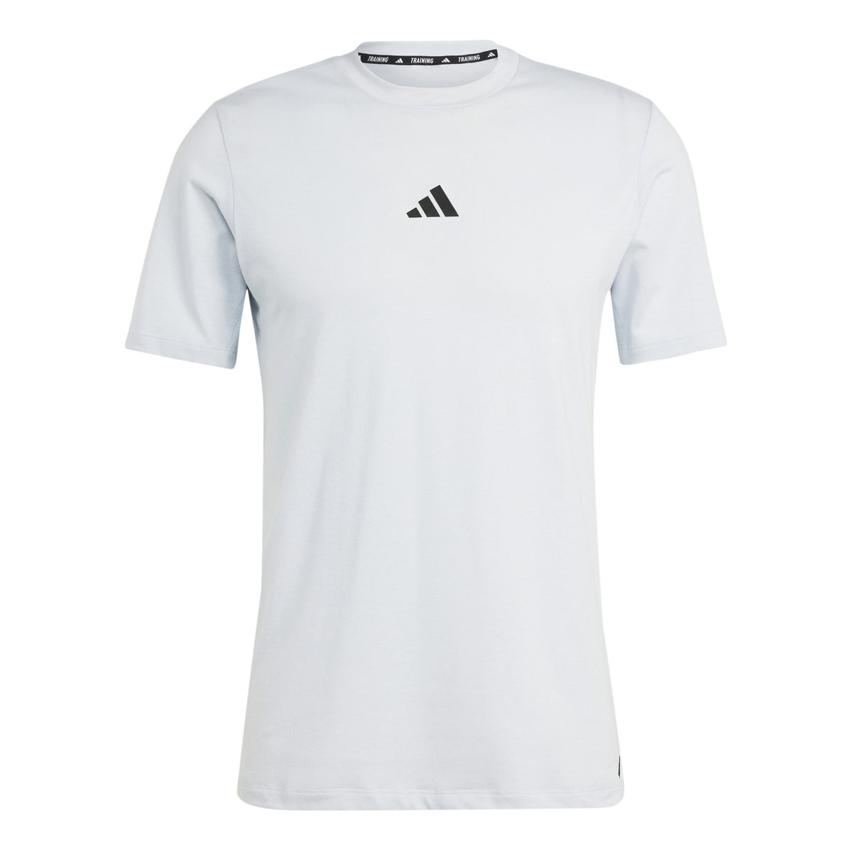 adidas Woven Logo Koszulka Mężczyźni - jasnoszary,