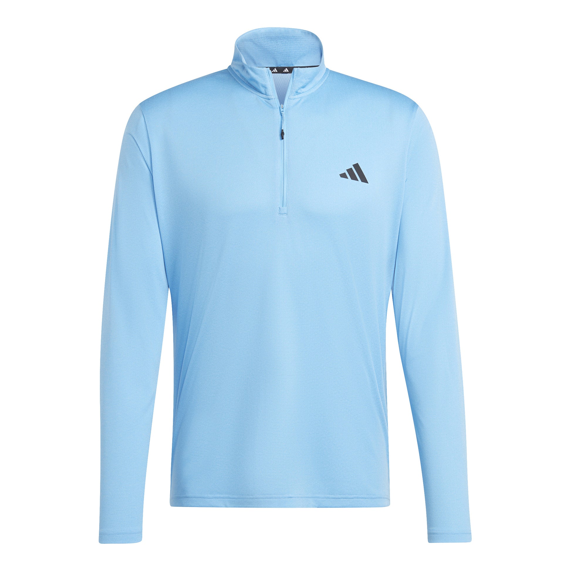 adidas Essentials 1/4 Zip Długi Rękaw Mężczyźni - niebieski,