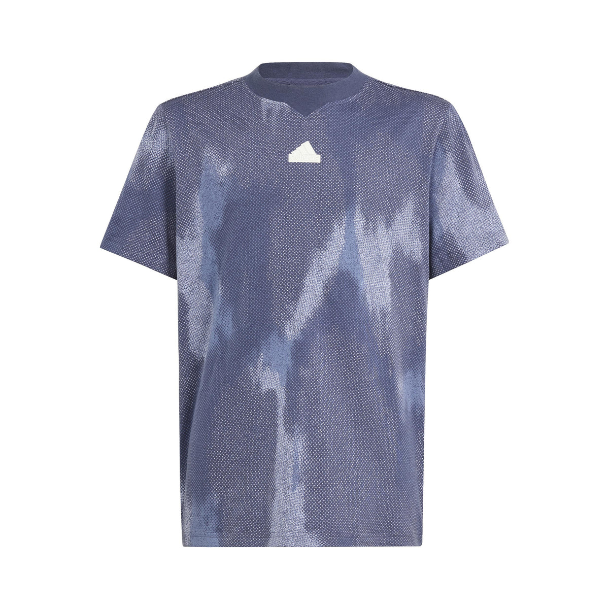 adidas Future Icon All Over Print Tee Koszulka Chłopcy - ciemnoszary,