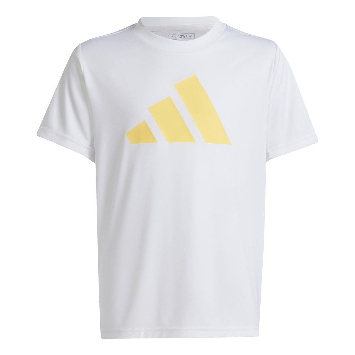 adidas Training  ES Logo Koszulka Chłopcy - biały, pomarańczowy