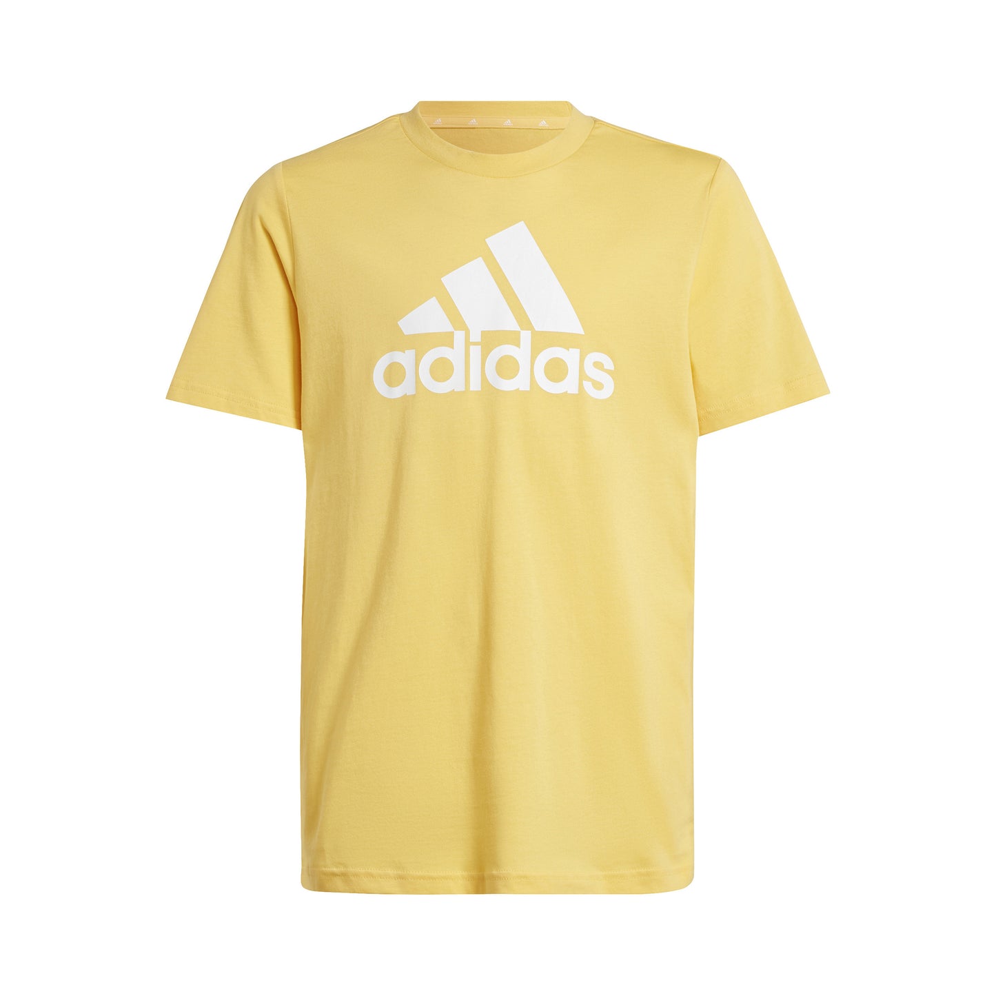 adidas Big Logo Koszulka Chłopcy - żółty, biały