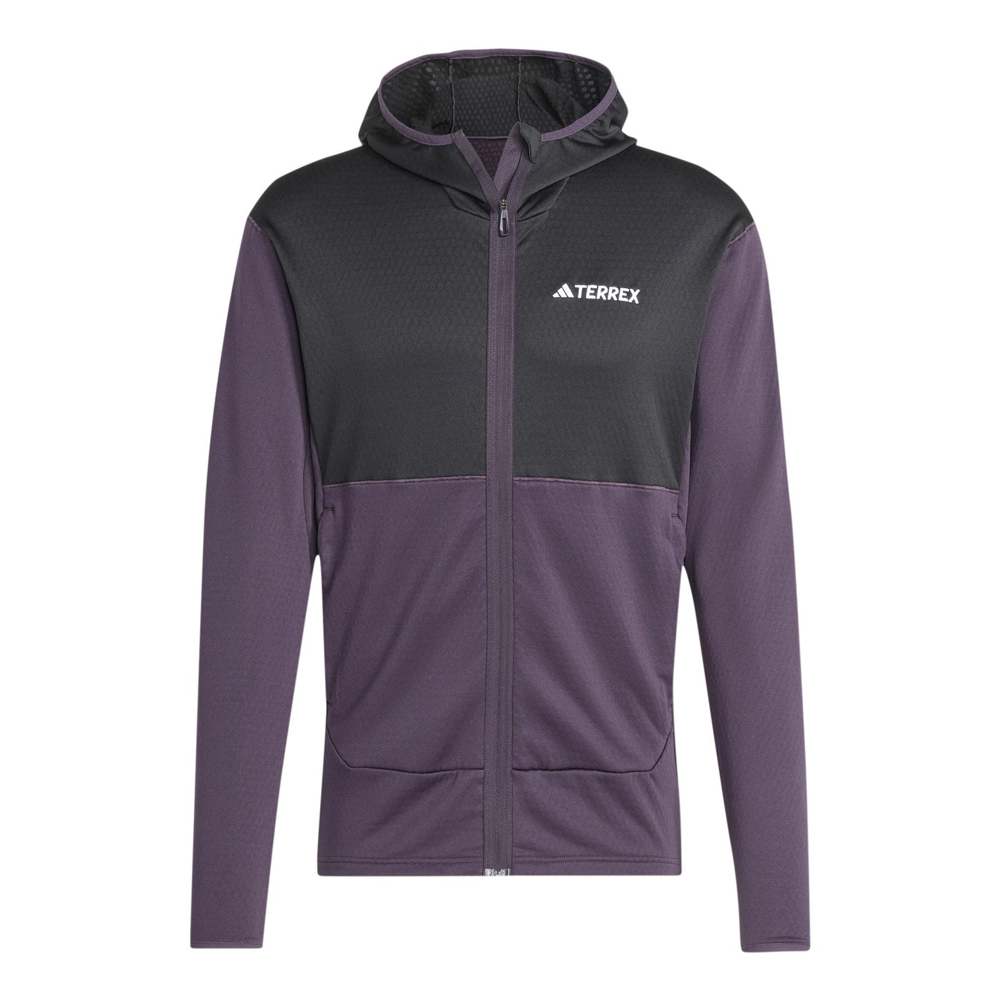 adidas Terrex XPR LT Fleece Kurtka do biegania Mężczyźni - ciemnoniebieski,
