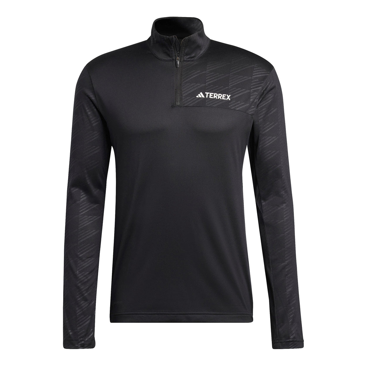 adidas Terrex MT Half-Zip Długi Rękaw Mężczyźni - czarny,