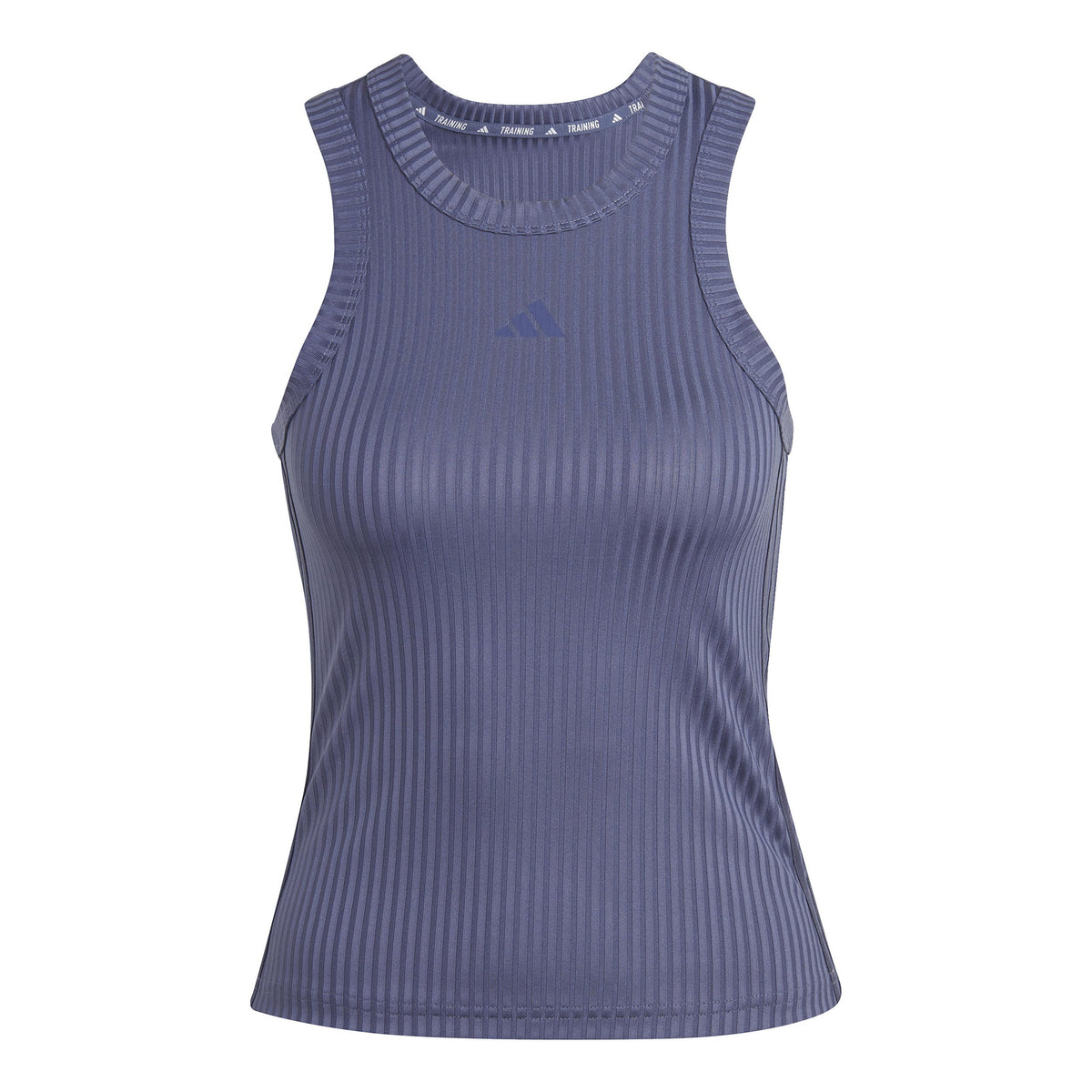 adidas All Gym Seasonal Rib Tank top Kobiety - niebieski,