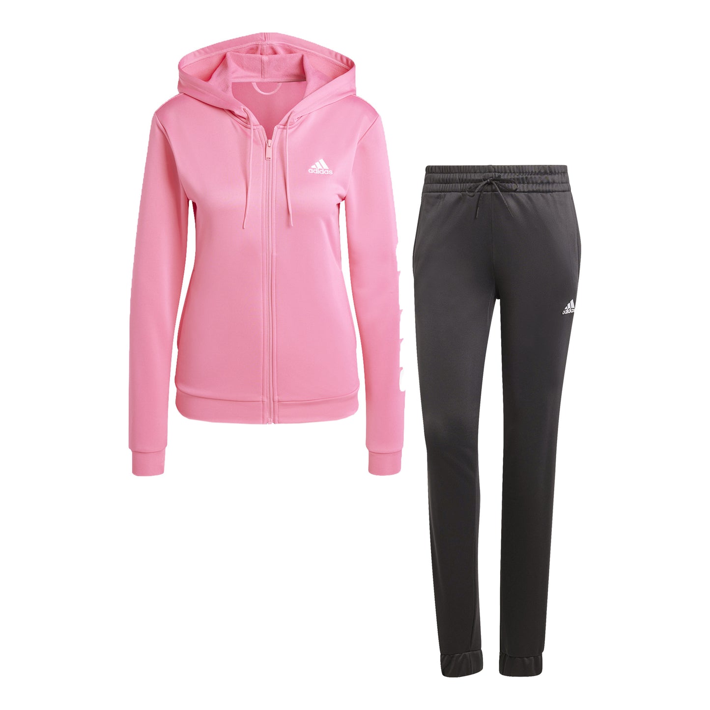 adidas Linear Dres Kobiety - róż, czarny