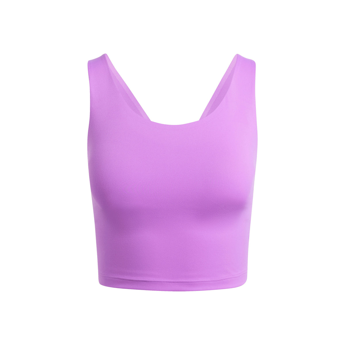 adidas All Me Medium Support Line Stanik sportowy Kobiety - jagoda
