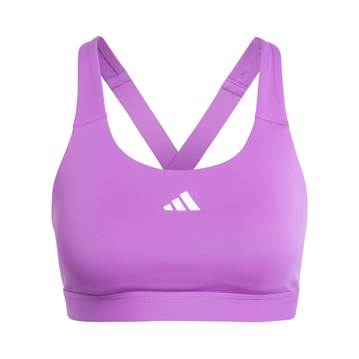 adidas Training High Support Stanik sportowy Kobiety - jagoda