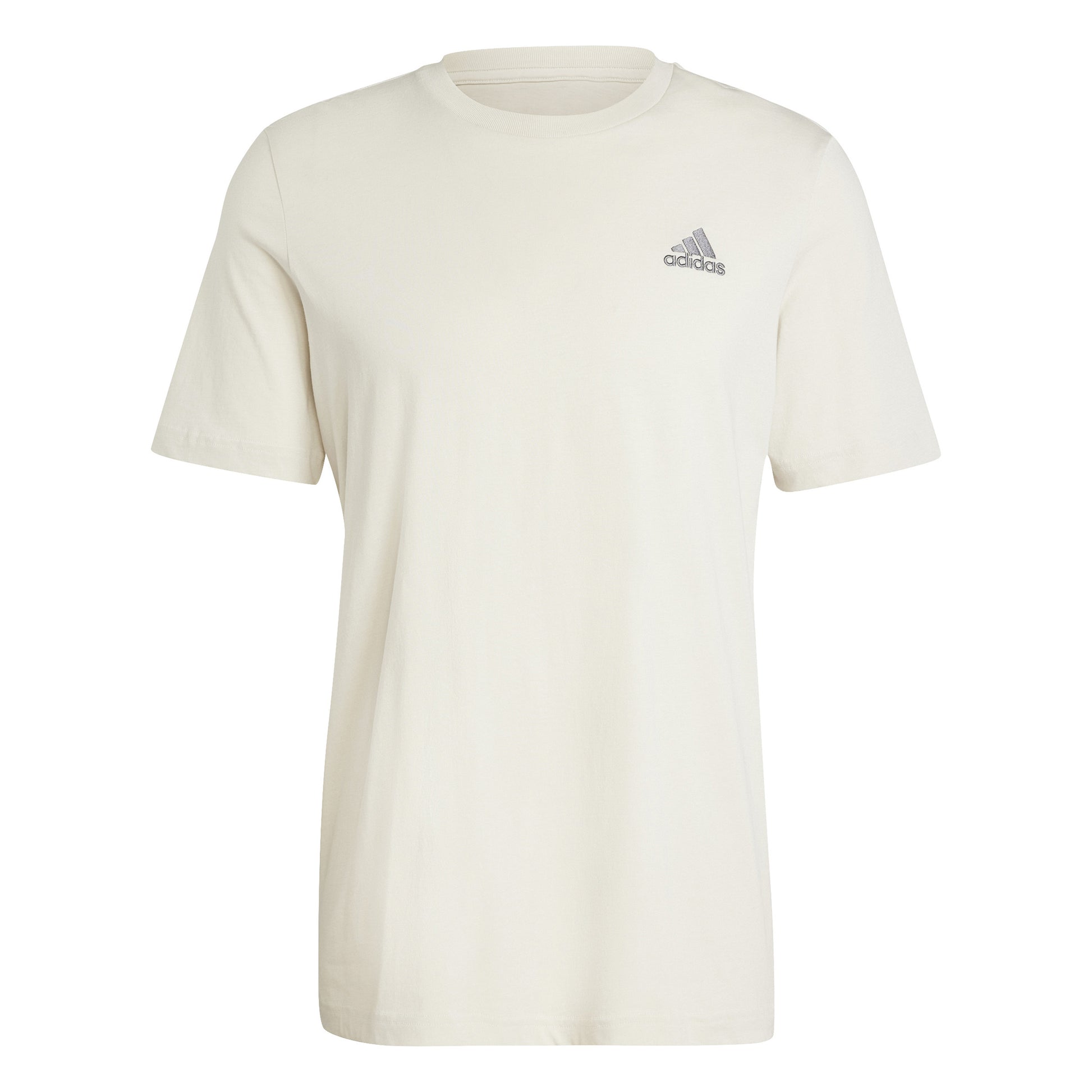 adidas Sleeveless Single Jersey Koszulka Mężczyźni - krem, szary