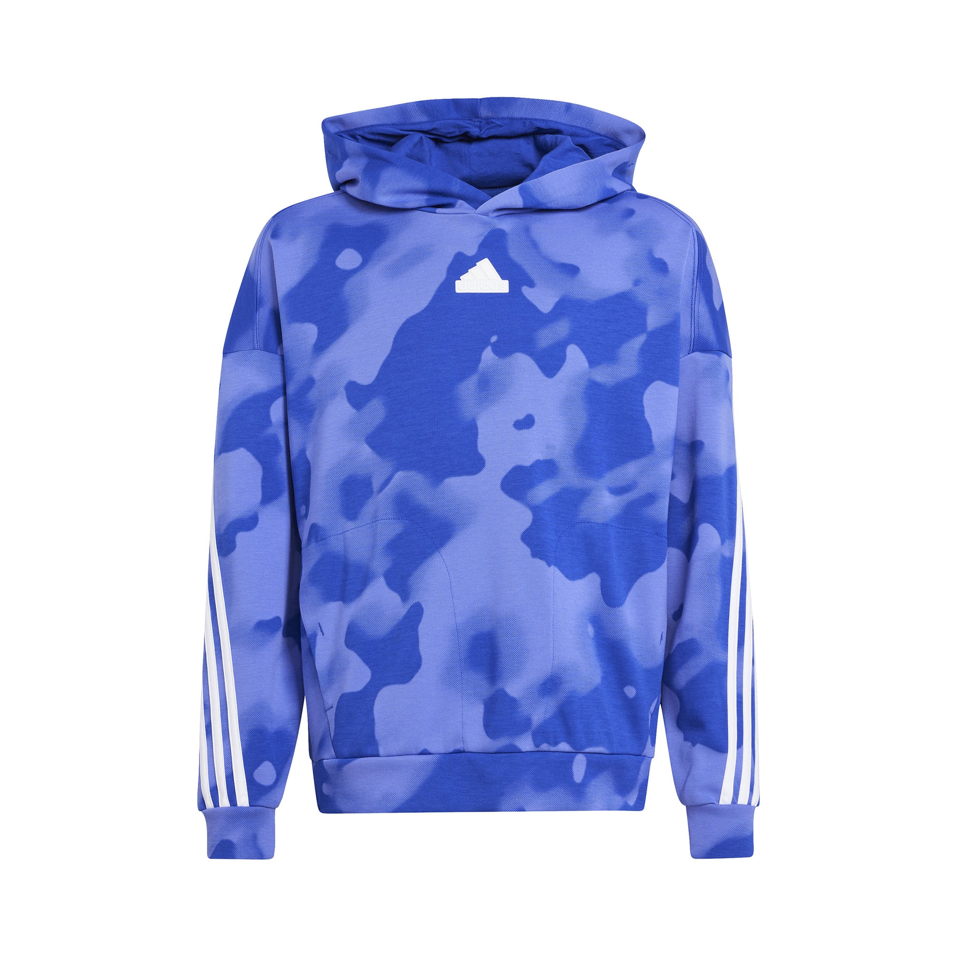 adidas Future Icon Camo Printed Bluza Chłopcy - niebieski, biały