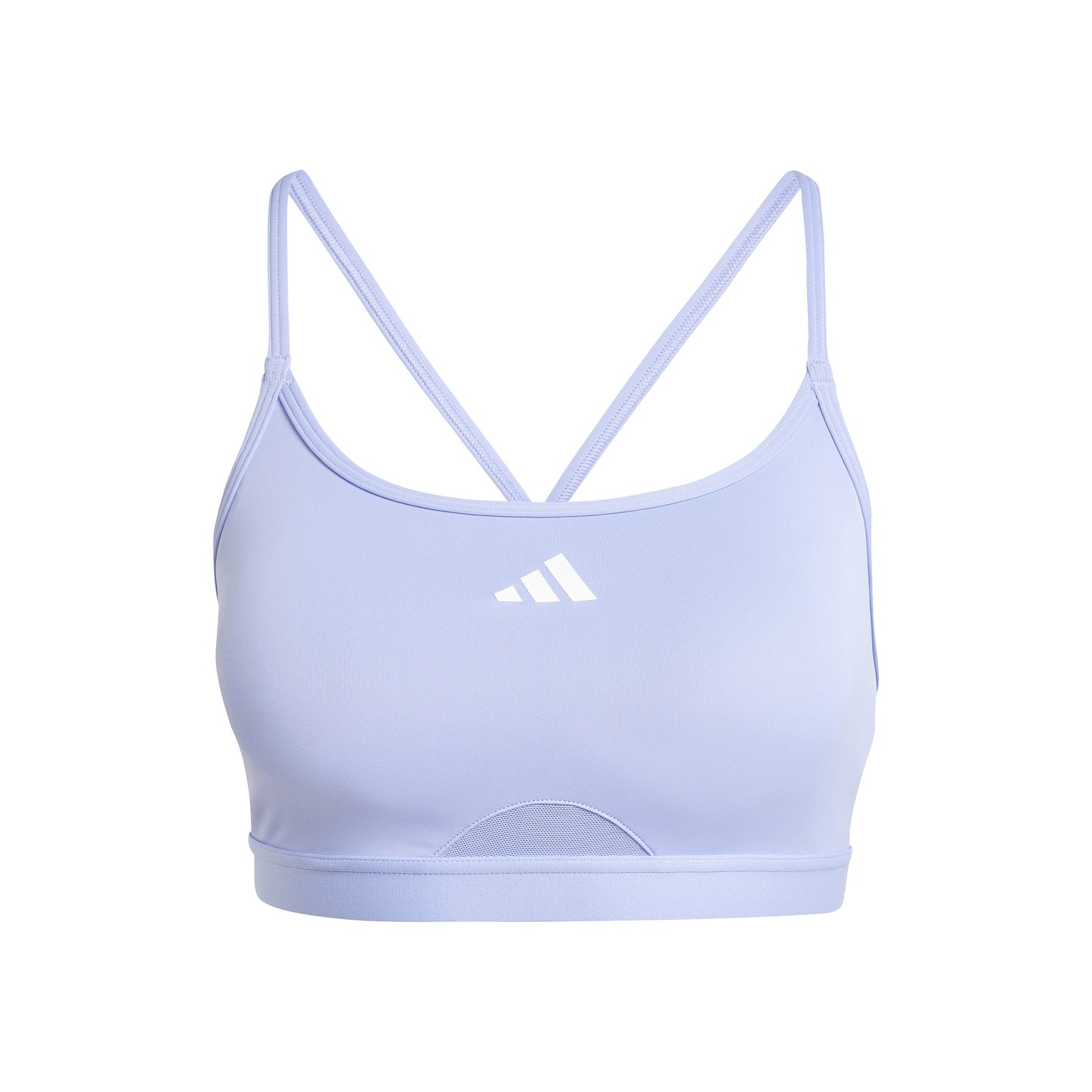 adidas Aeroreact Training 3Stripes Stanik sportowy Kobiety - jasnoniebieski