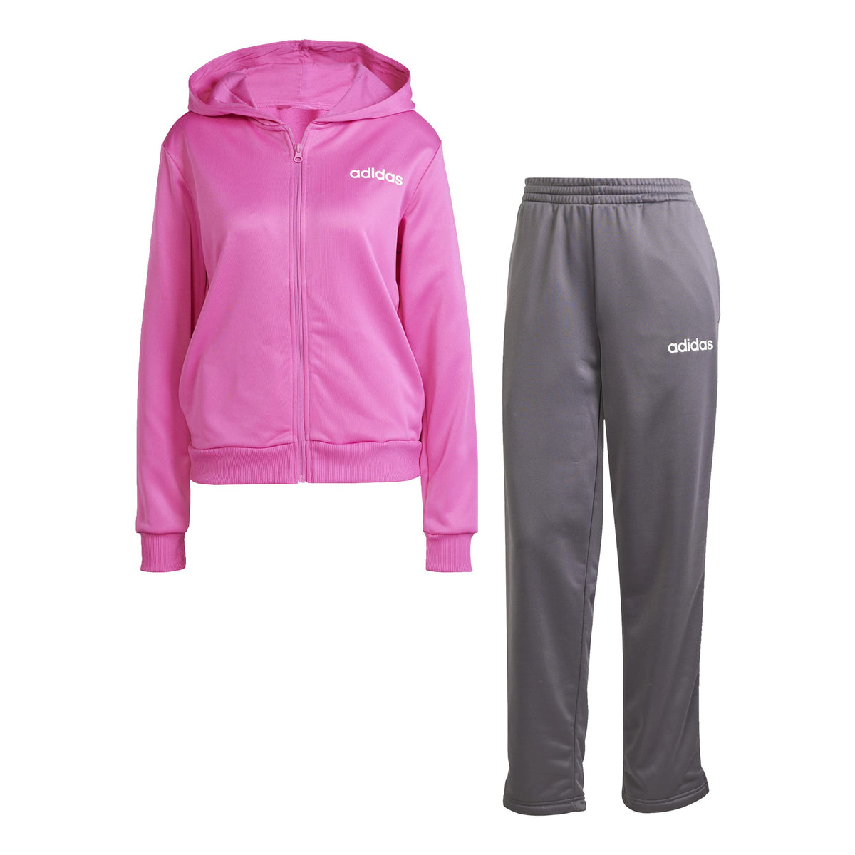 adidas Linear Dres Kobiety-Różowy,Szary