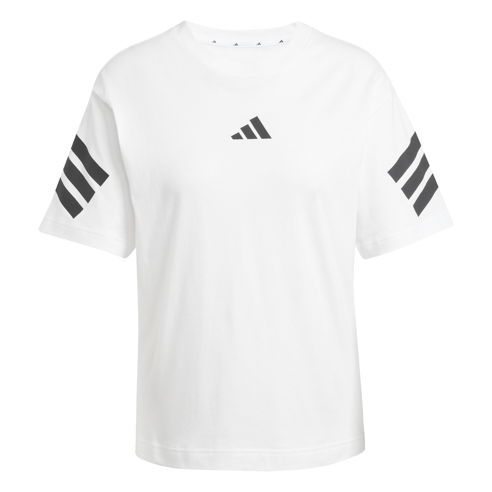 adidas Future Icon 3Stripes Koszulka Kobiety-Biały,Czarny