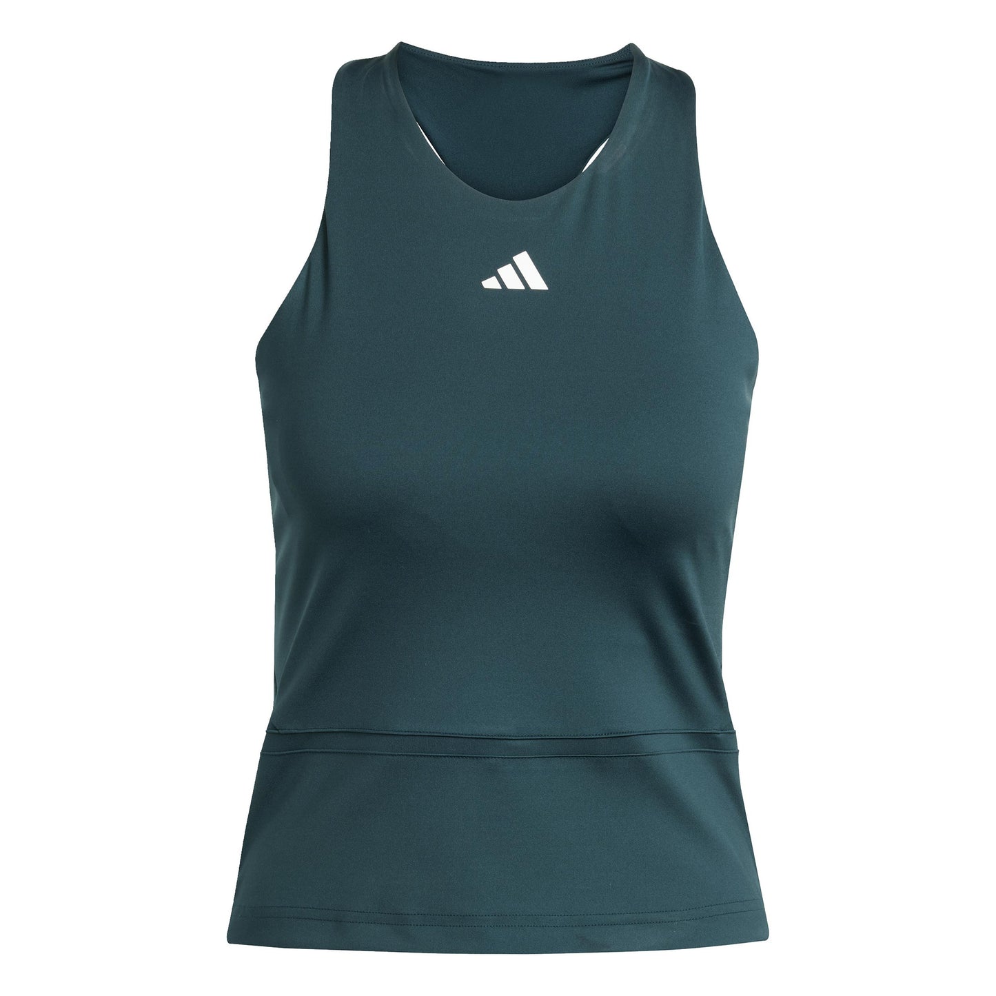 adidas Y- Midi Tank top Kobiety - ciemnozielony