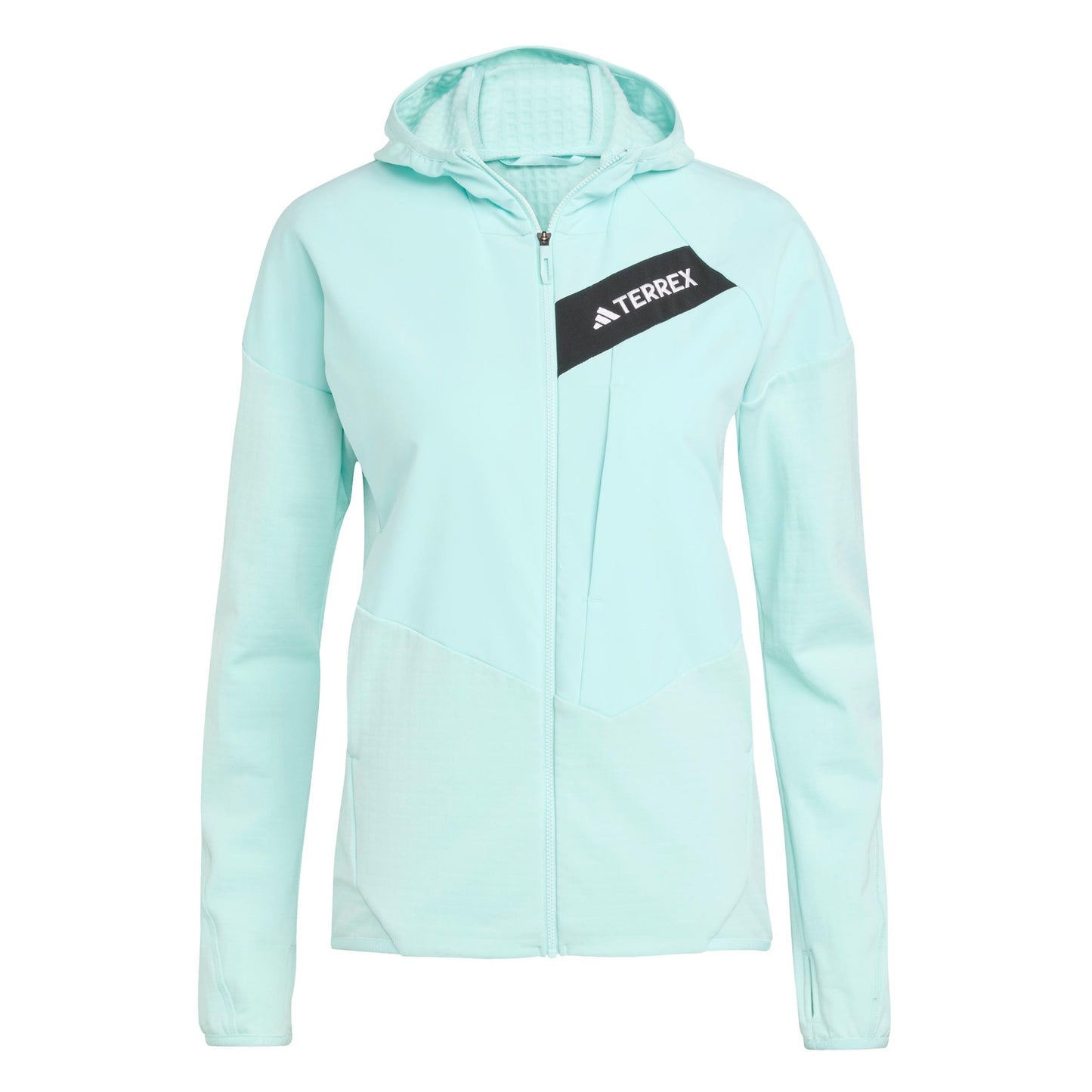 adidas Terrex TRK ClimaWarm Fleece Kurtka do biegania Kobiety - turkus,