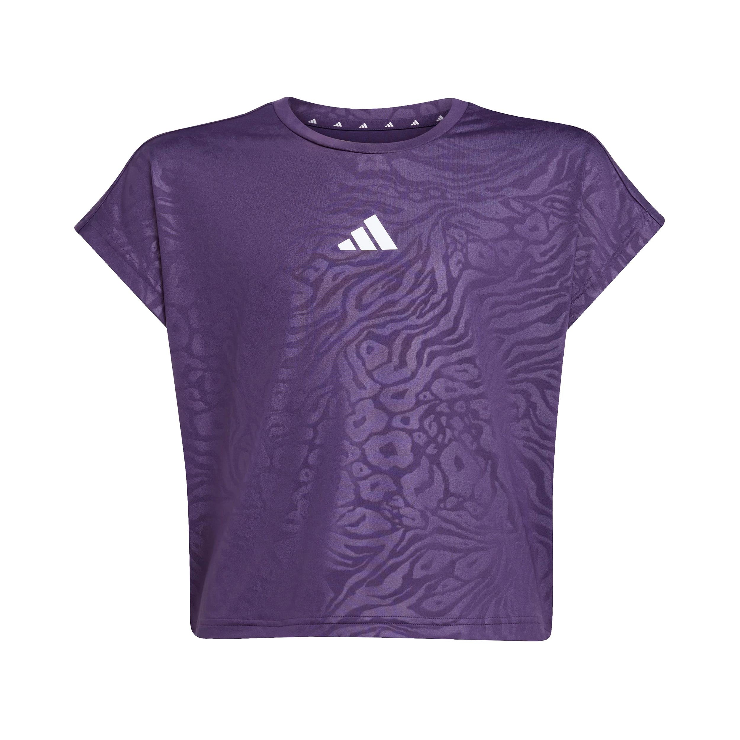 adidas PR Koszulka Dziewczynki-fioletowy