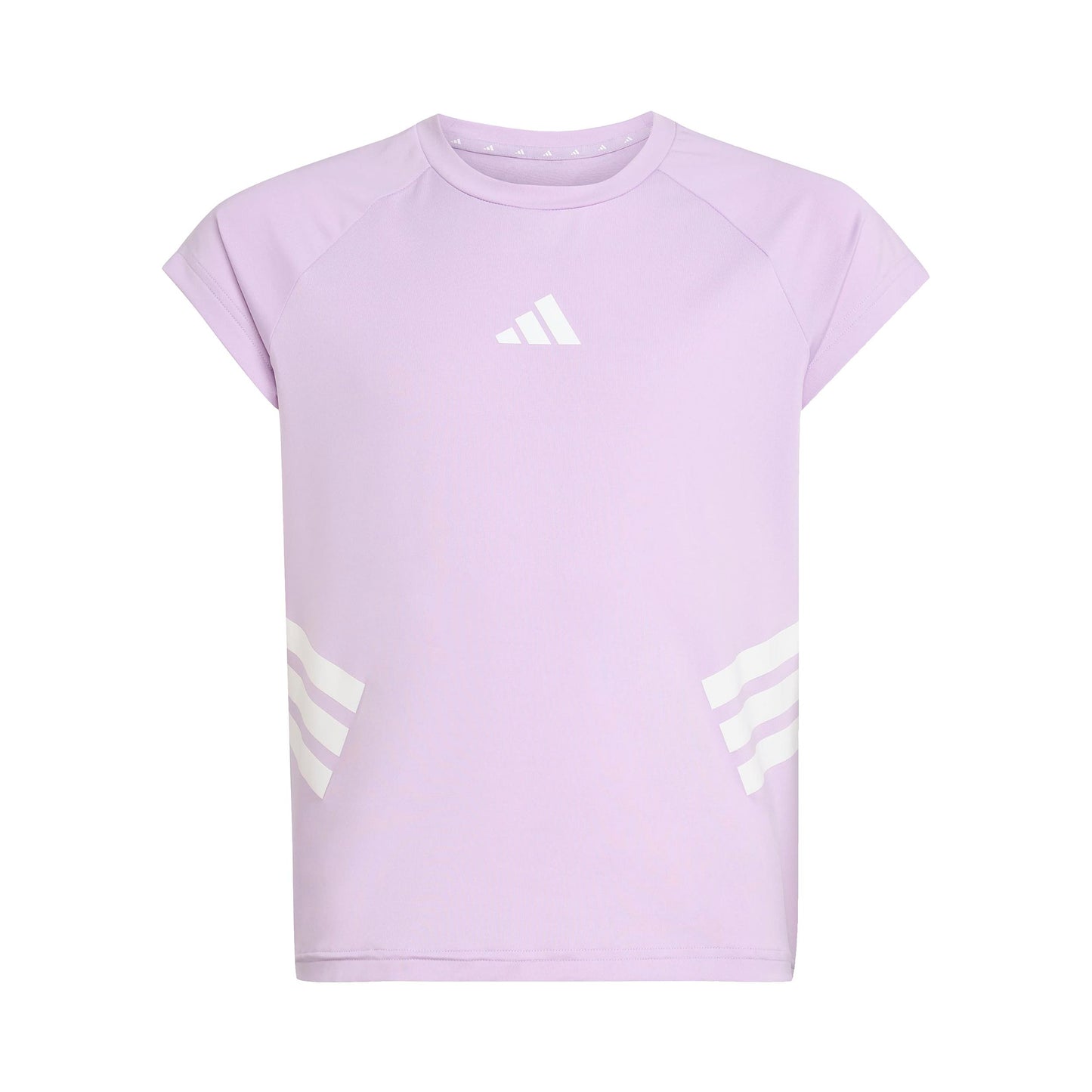 adidas SPR Koszulka Dziewczynki - liliowy, biały