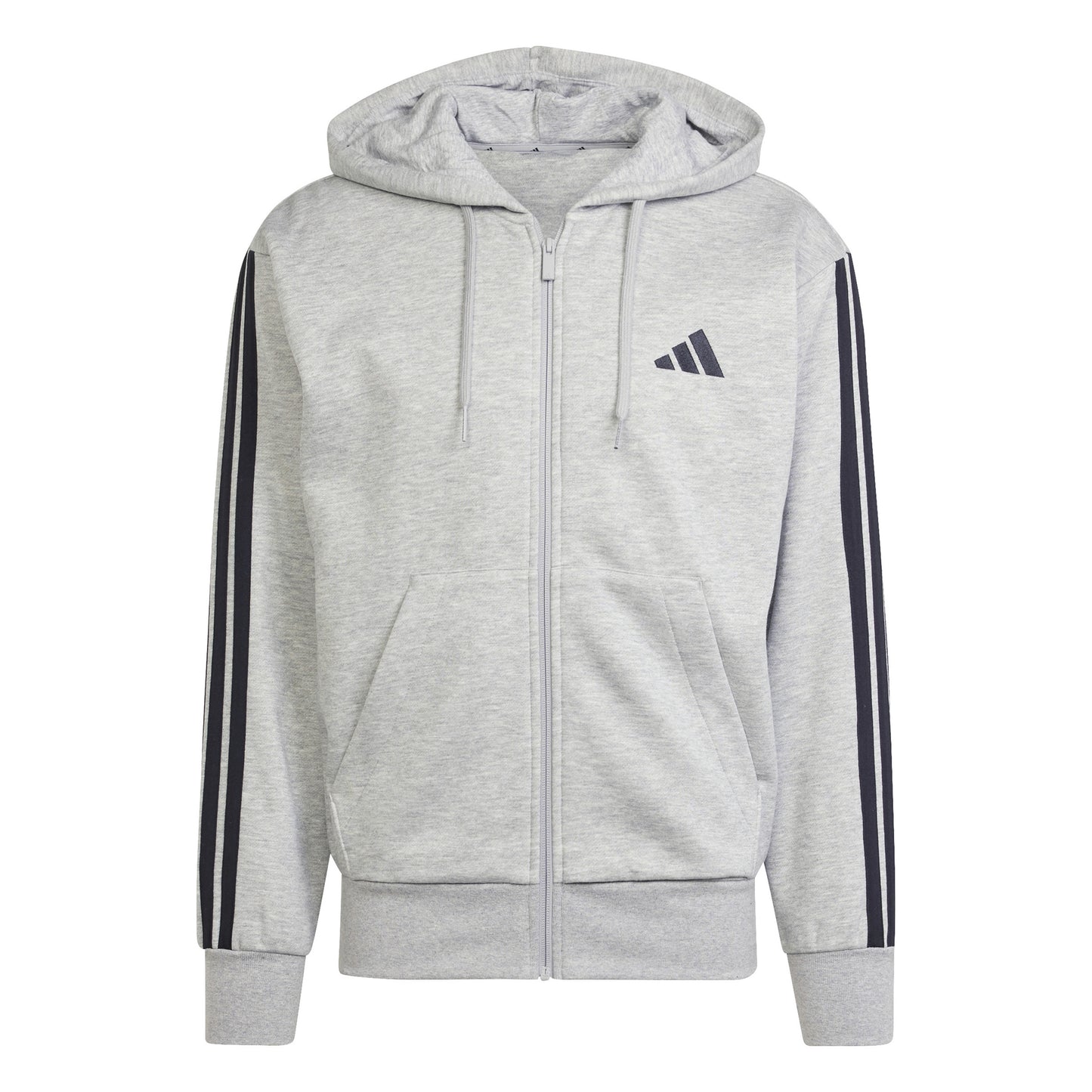 adidas Essentials 3 Stripes Bluza dresowa Mężczyźni - szary, czarny