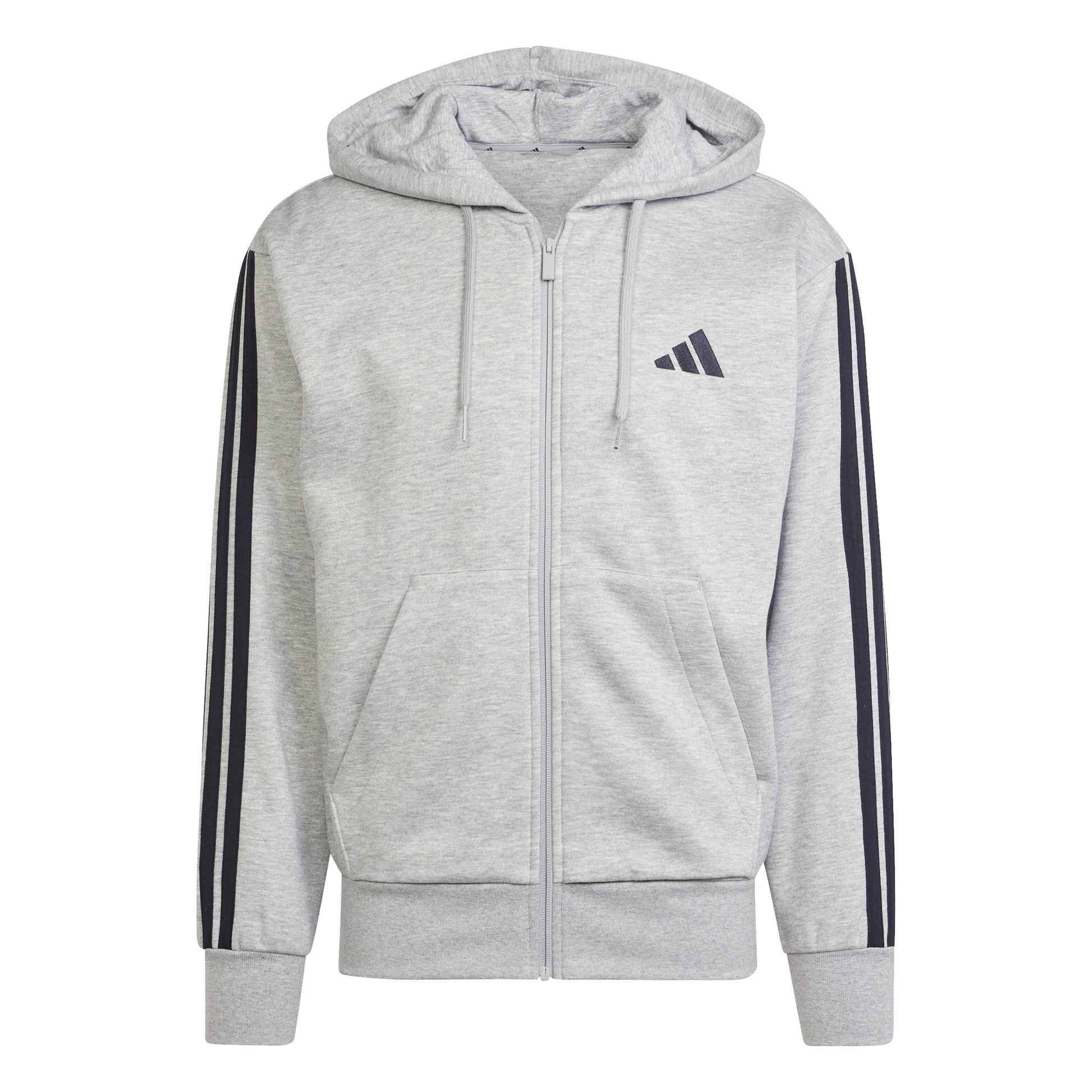 adidas Essentials 3 Stripes Bluza dresowa Mężczyźni - szary, czarny
