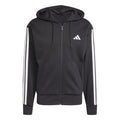 Essentials 3 Stripes Bluza dresowa Mężczyźni - czarny, biały
