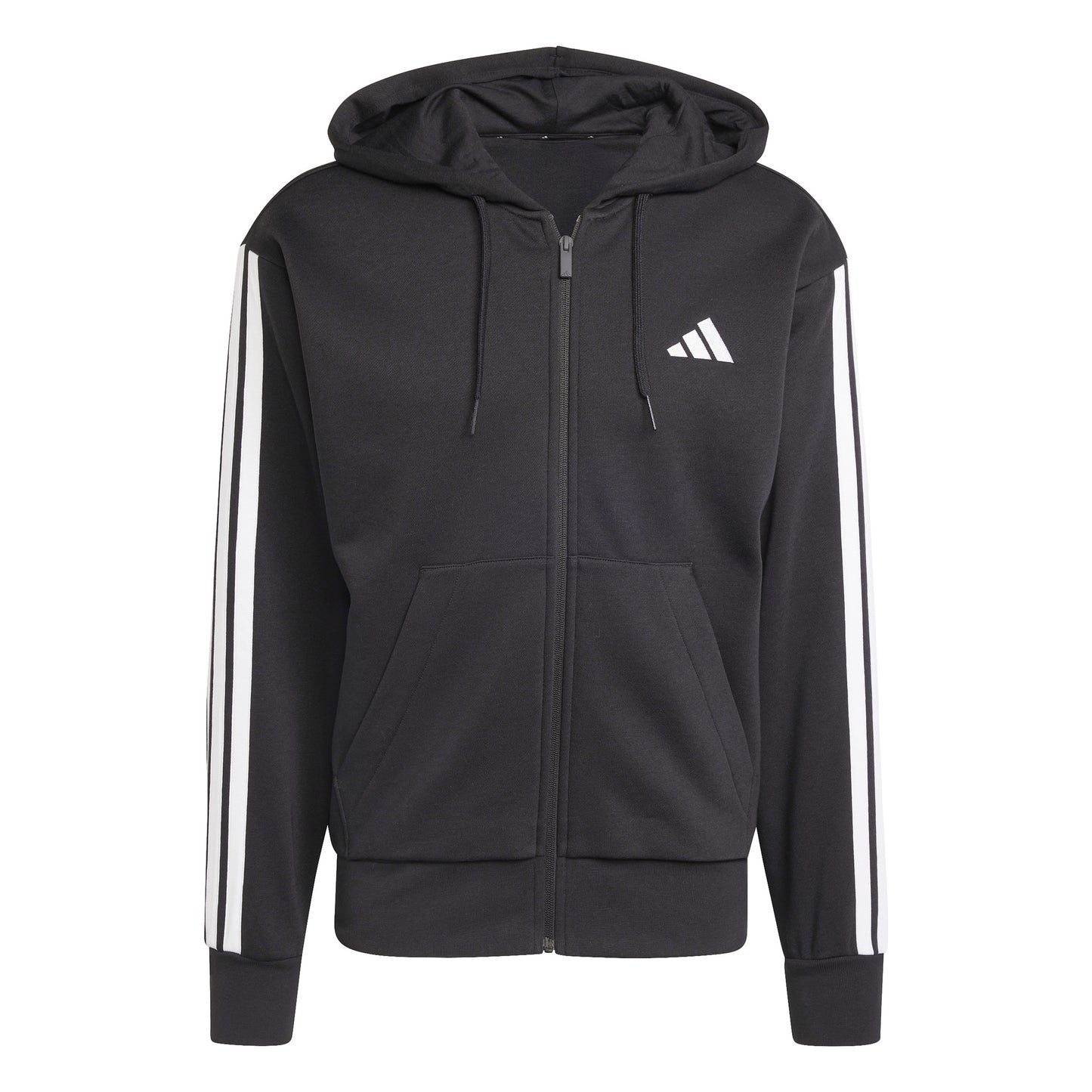 adidas Essentials 3 Stripes Bluza dresowa Mężczyźni - czarny, biały