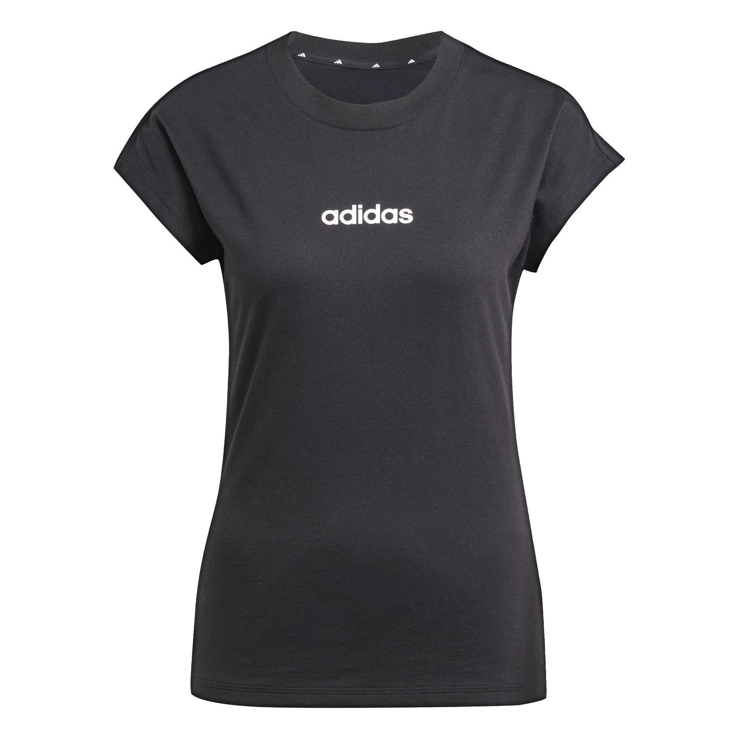 adidas Essentials Linear Koszulka Kobiety-Czarny