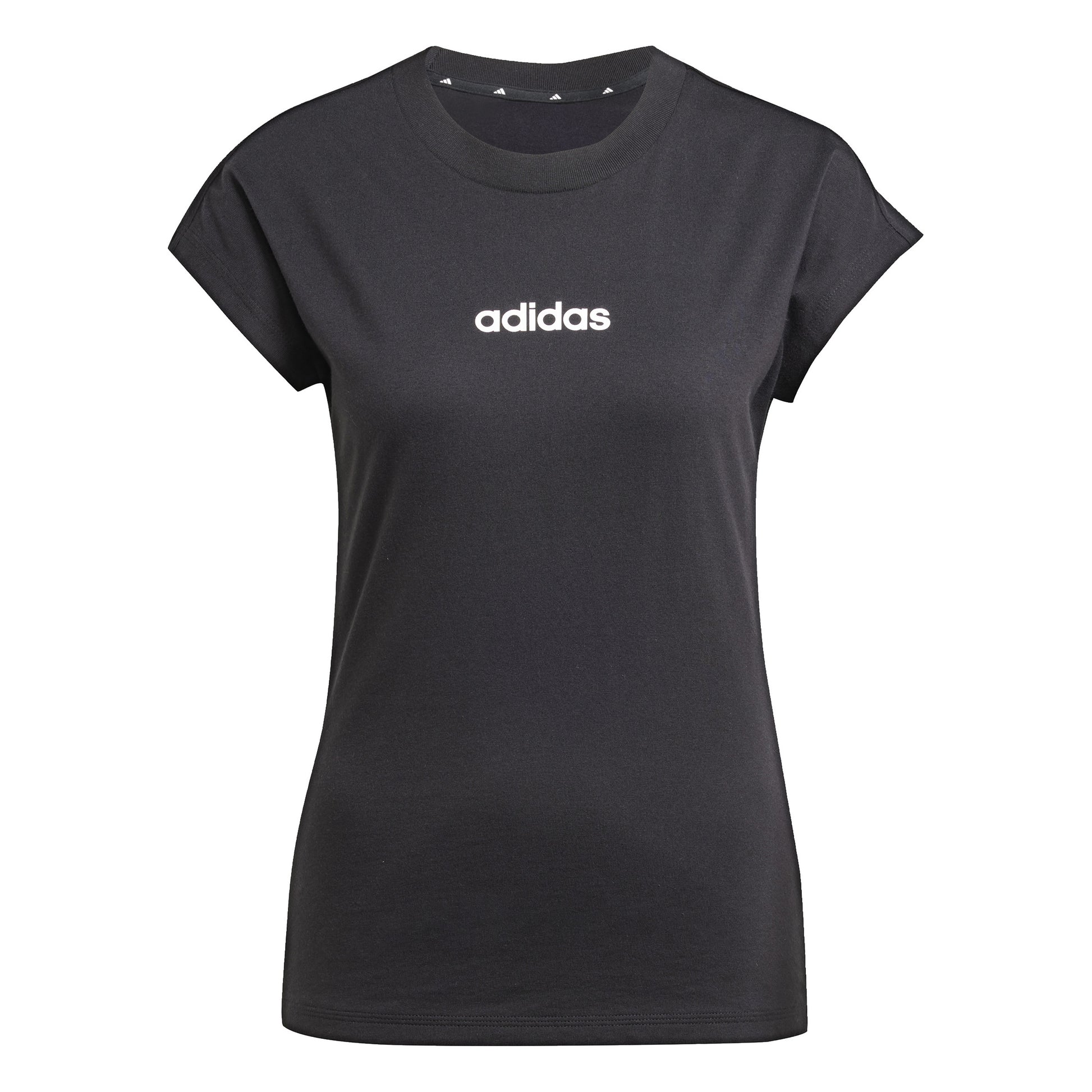 adidas Essentials Linear Koszulka Kobiety-Czarny