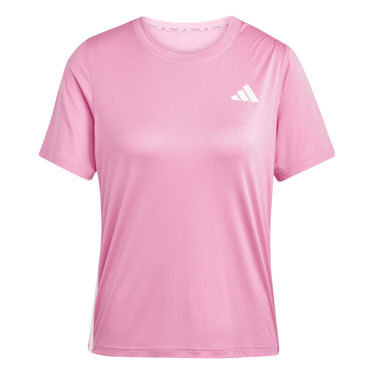 adidas Train Essentials 3 Stripes Workout Koszulka Kobiety - róż, biały