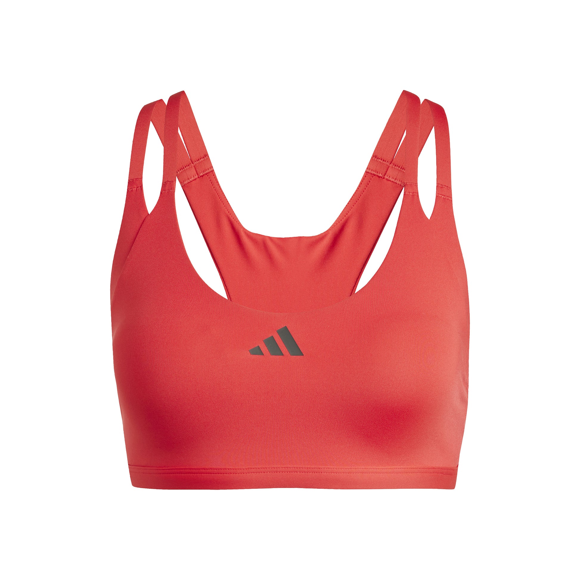 adidas Aeroimpact Strenght Stanik sportowy Kobiety - czerwony