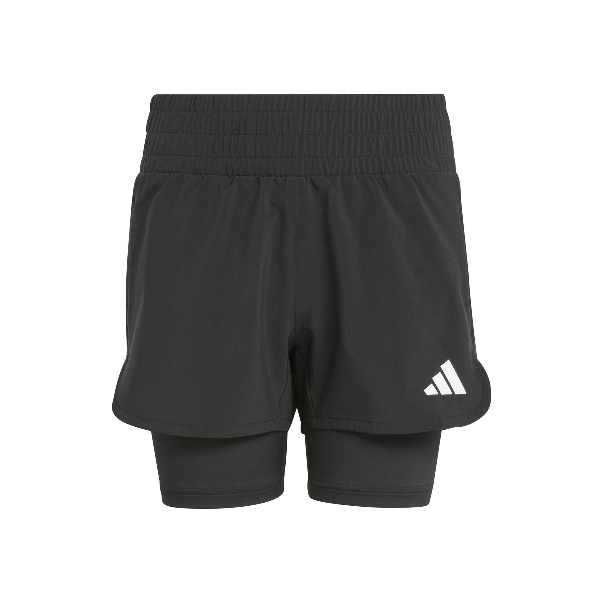 adidas All Sports Pacer NXT 2in1 Szorty Dzieci-Czarny