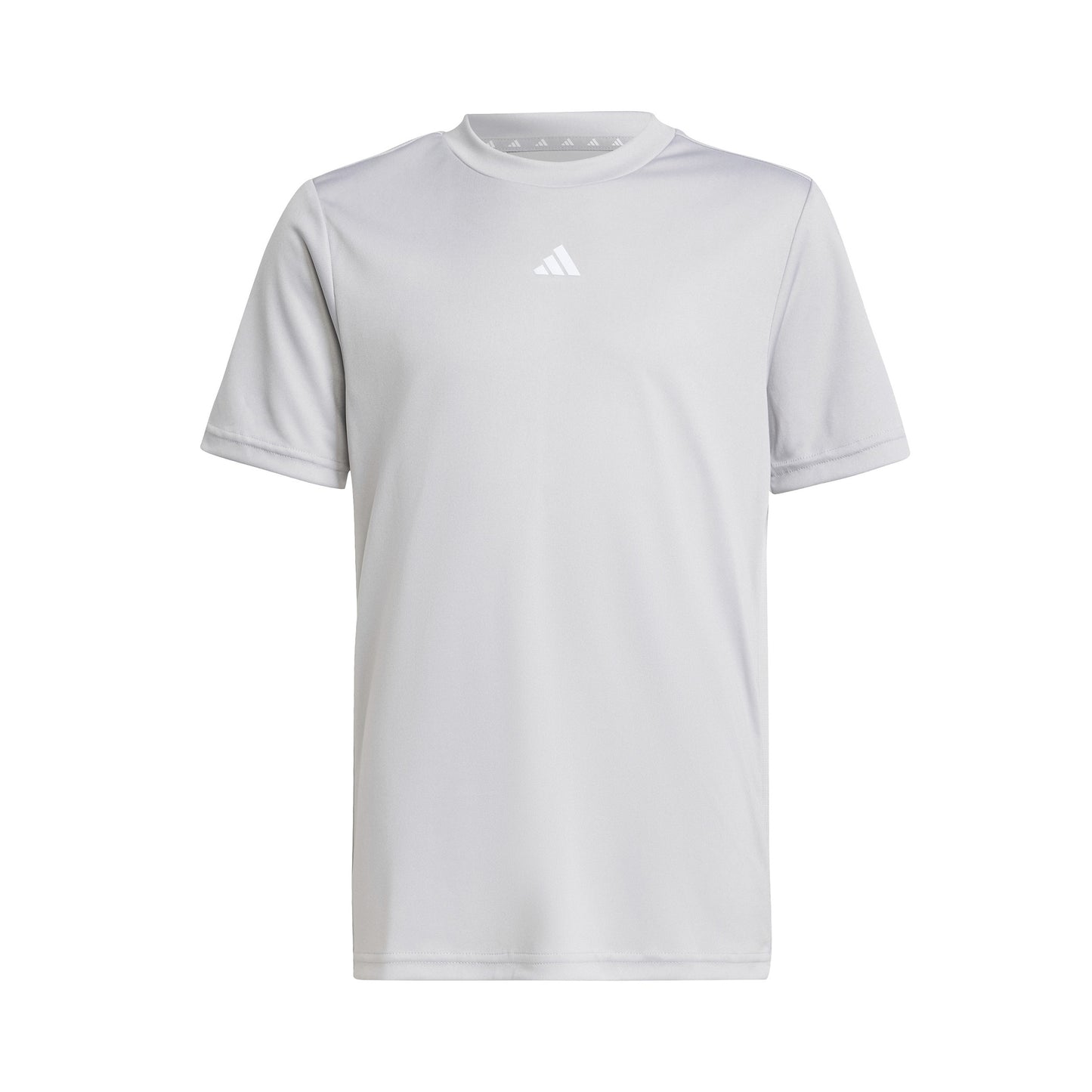 adidas Training Essentials Logo Regular Fit Koszulka Dzieci - szary,