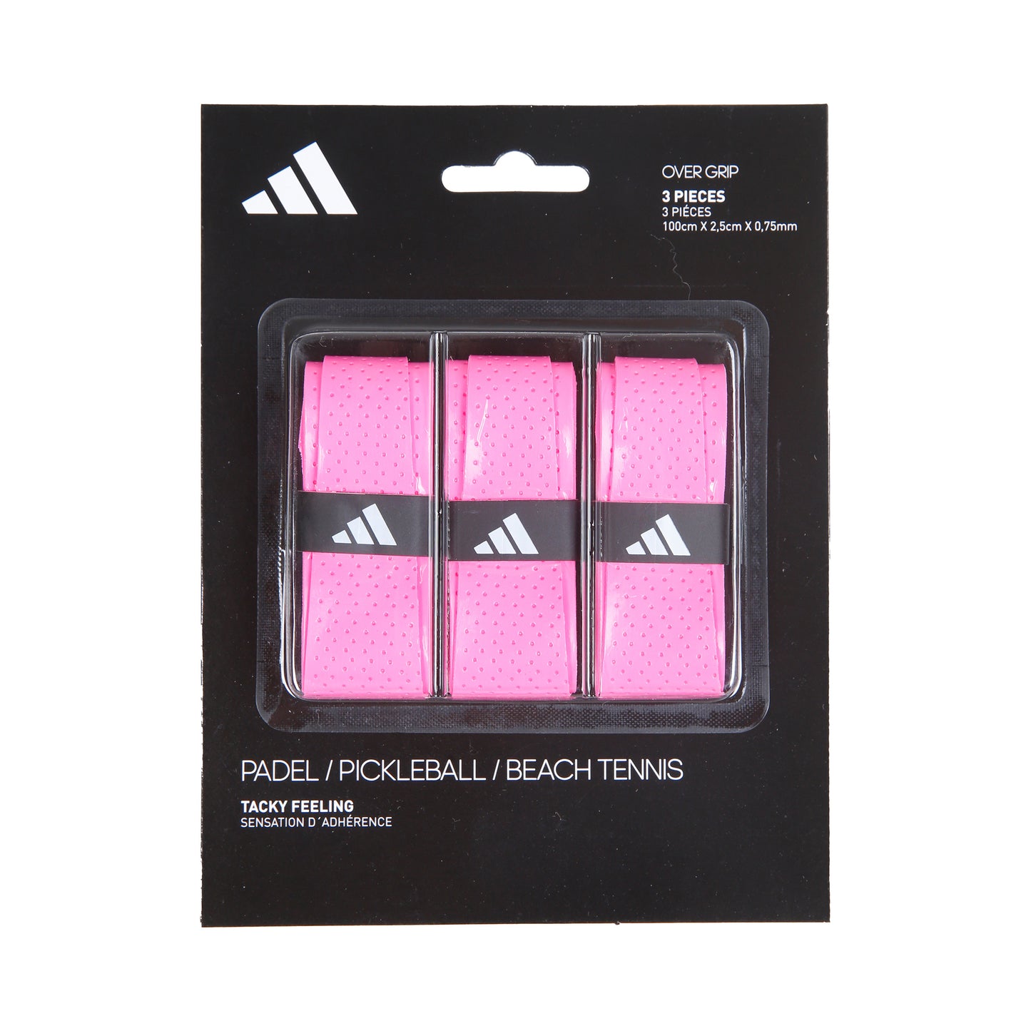 adidas Padel Overgrip Opakowanie 3 Szt.-Różowy