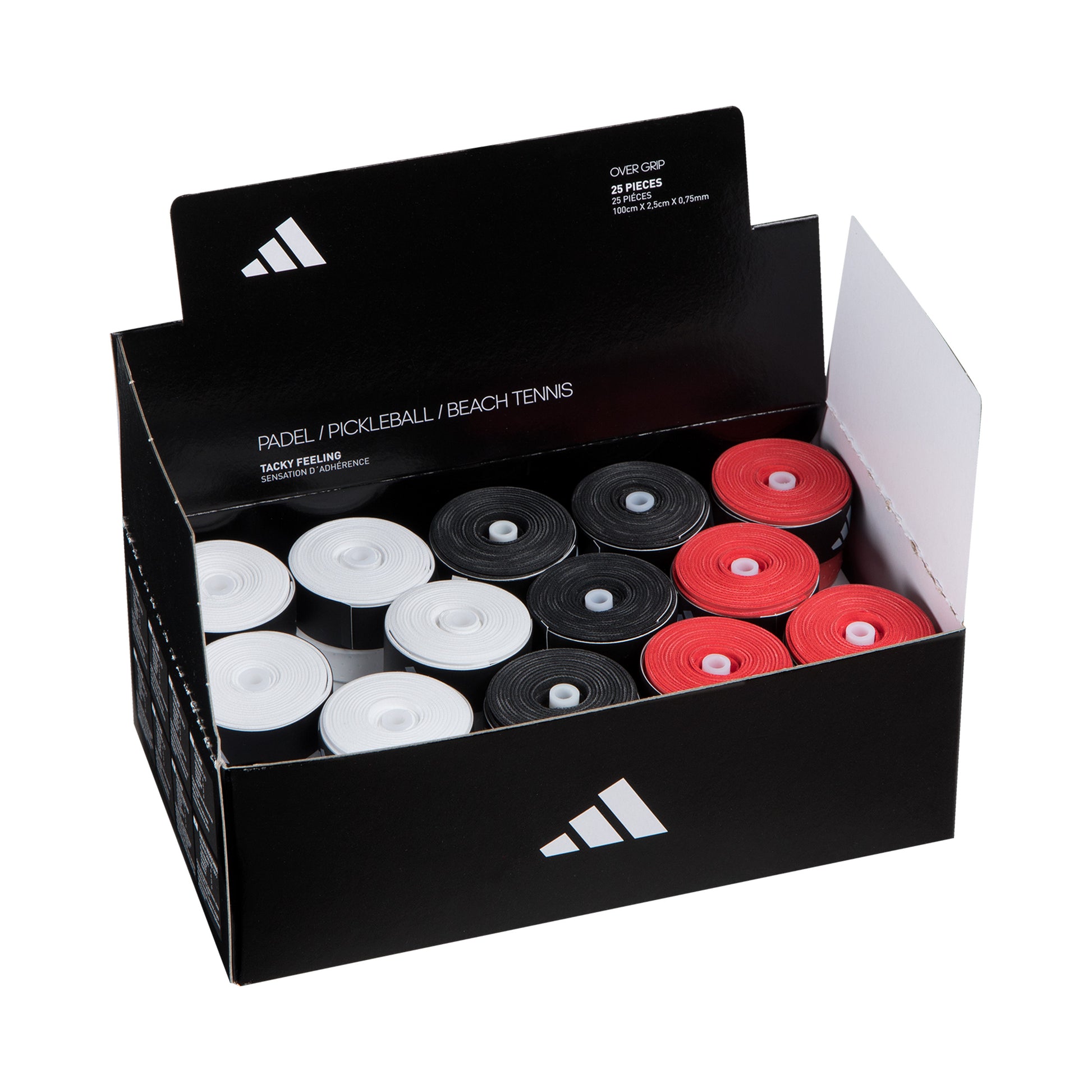 adidas Box of overgrip  Opakowanie 25 szt. - wielokolorowy