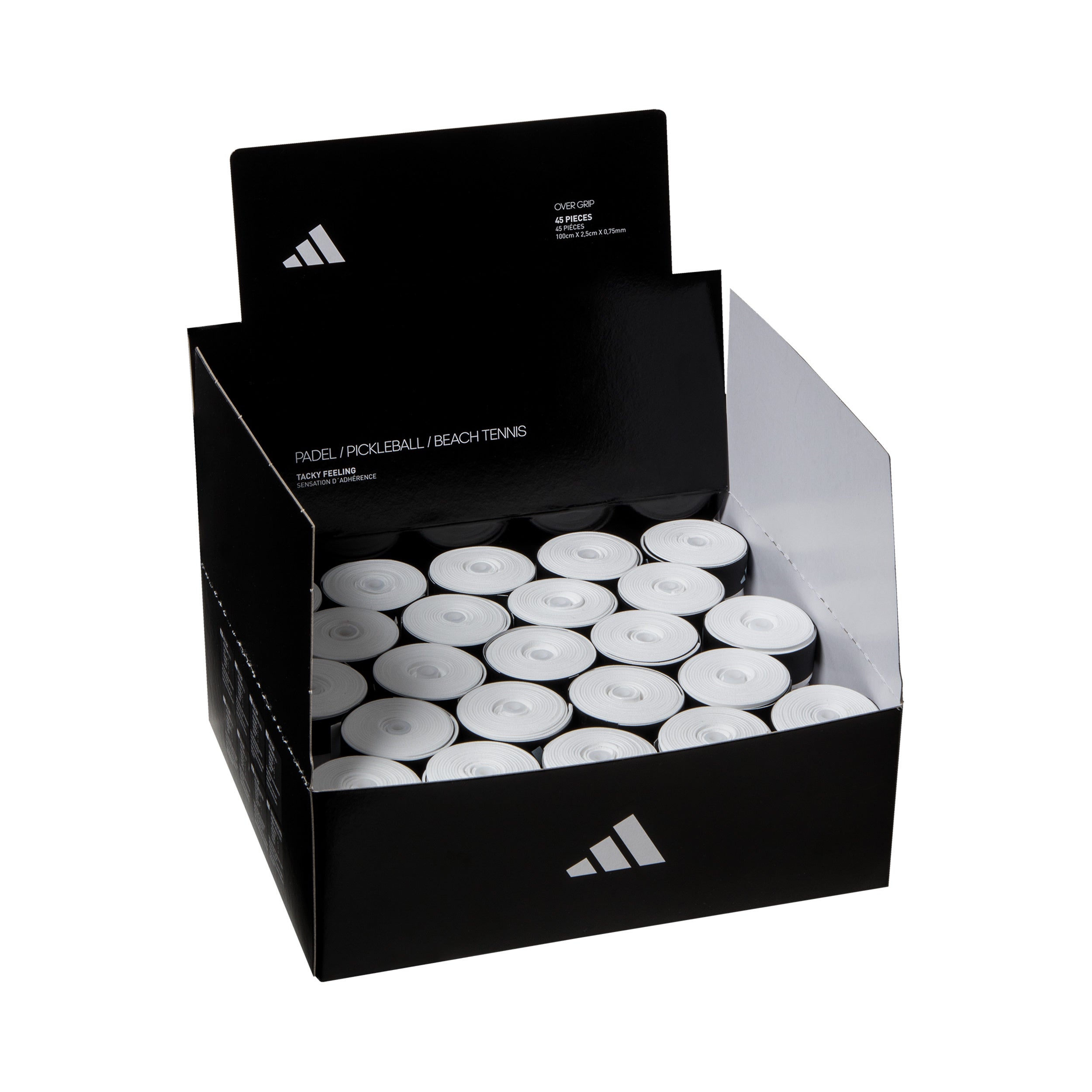 adidas Box of overgrip  45 pudełko - biały