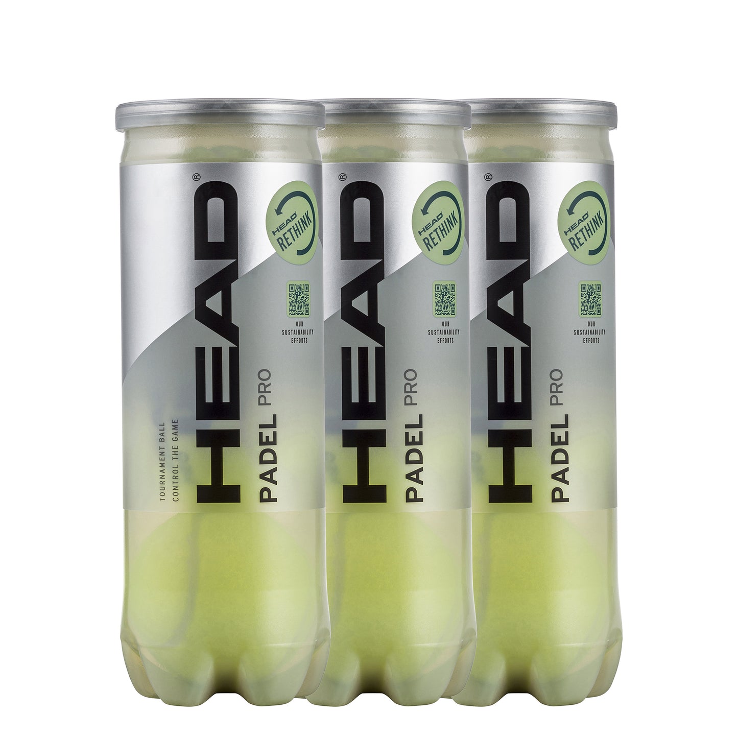 HEAD 3x puszka 3 szt. Padel Pro