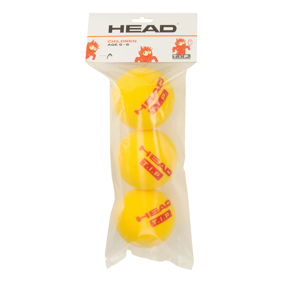 HEAD T.I.P. Red FOAM light Opakowanie 3 szt.