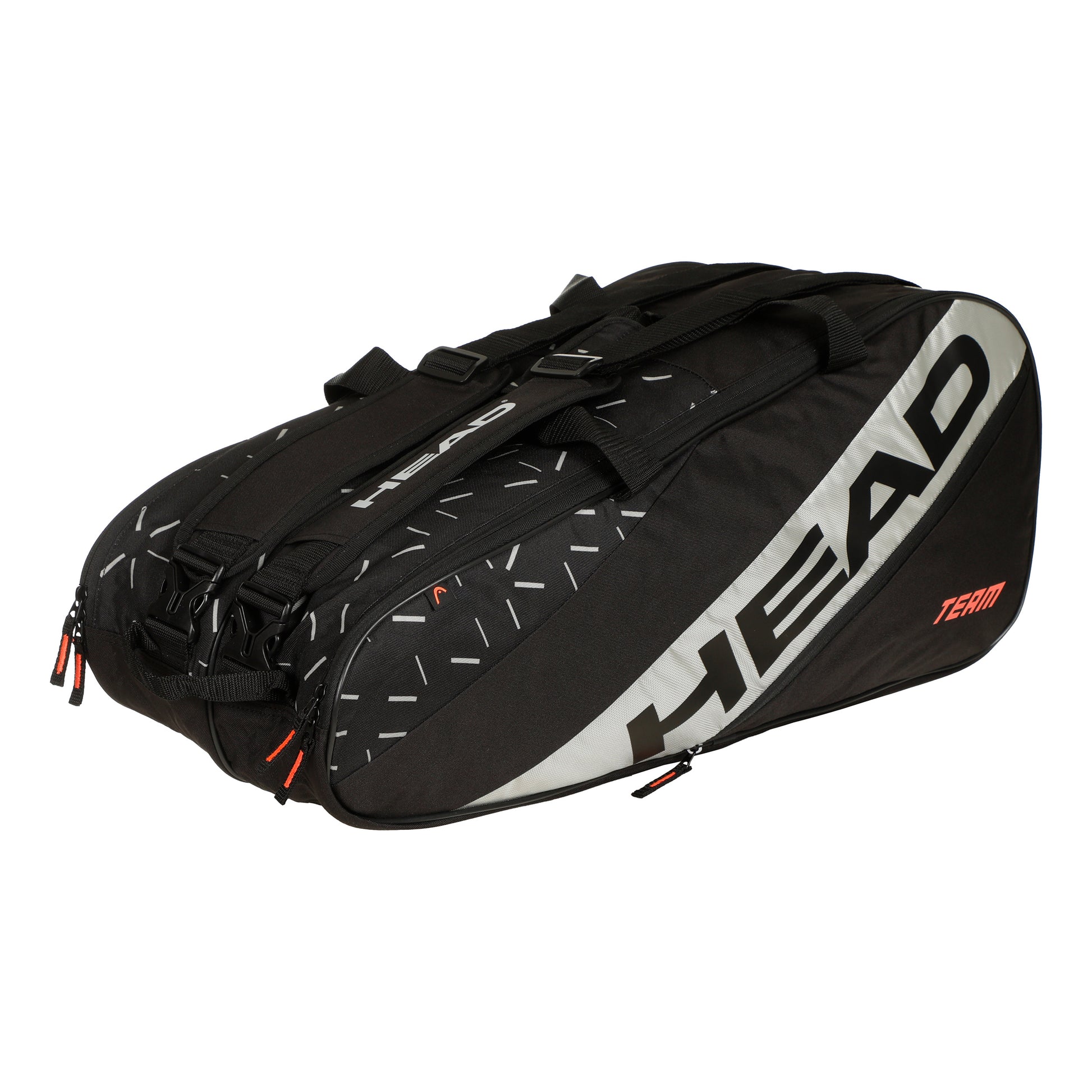 HEAD Team Racquet Bag L Torba Na Rakiete-Czarny,Szary