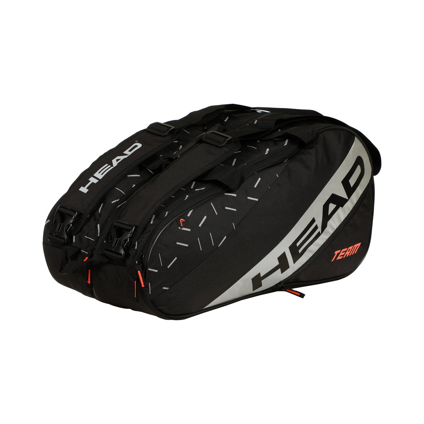 HEAD Team Padel Bag L Torba Na Rakiete Do Padla-Czarny,Srebrny