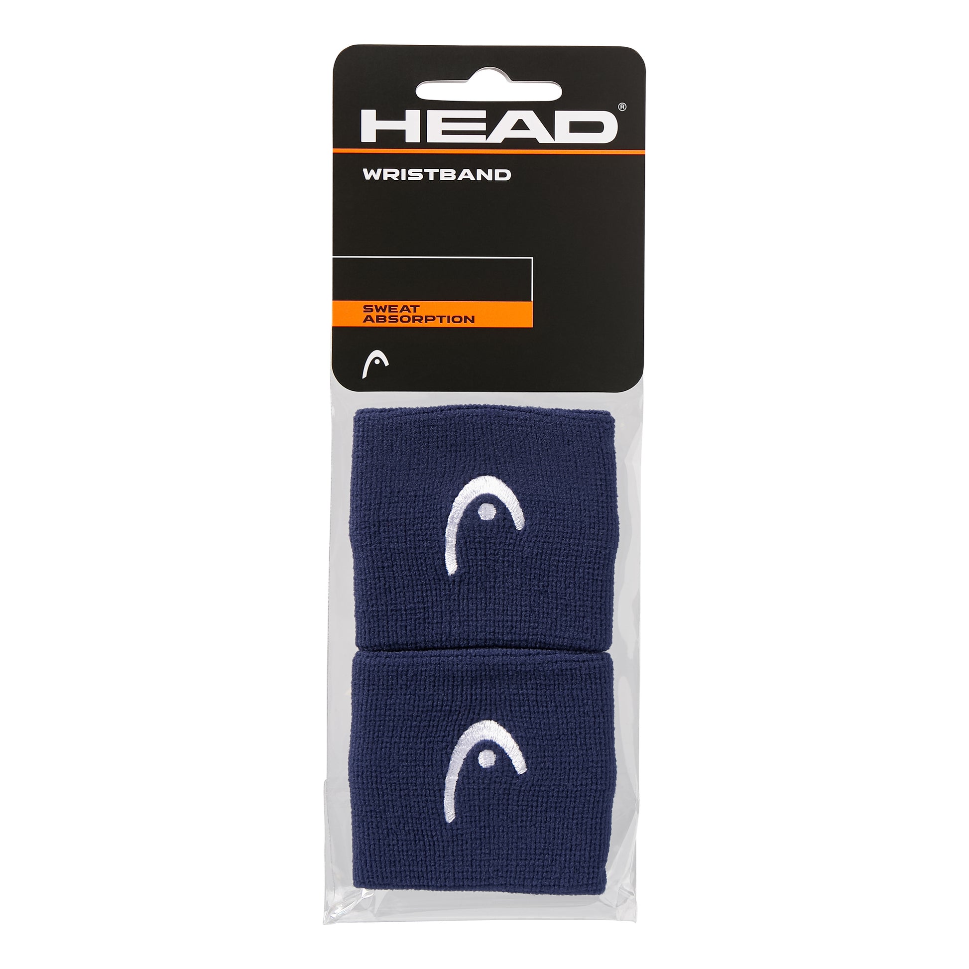 HEAD 2,5in Opaska przeciwpotna Unisex - ciemnoniebieski, biały
