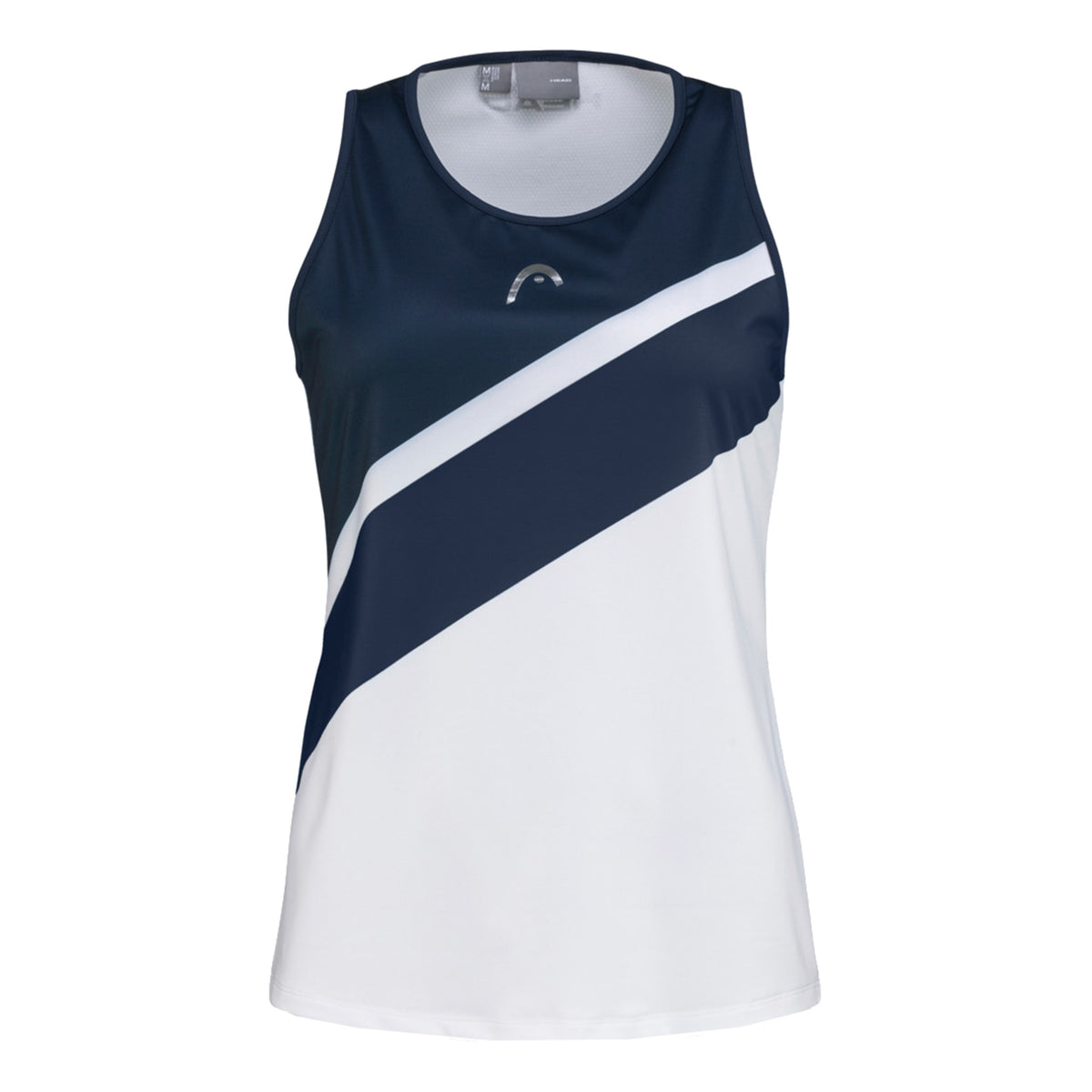 HEAD Performance Tank top Kobiety - biały, niebieski
