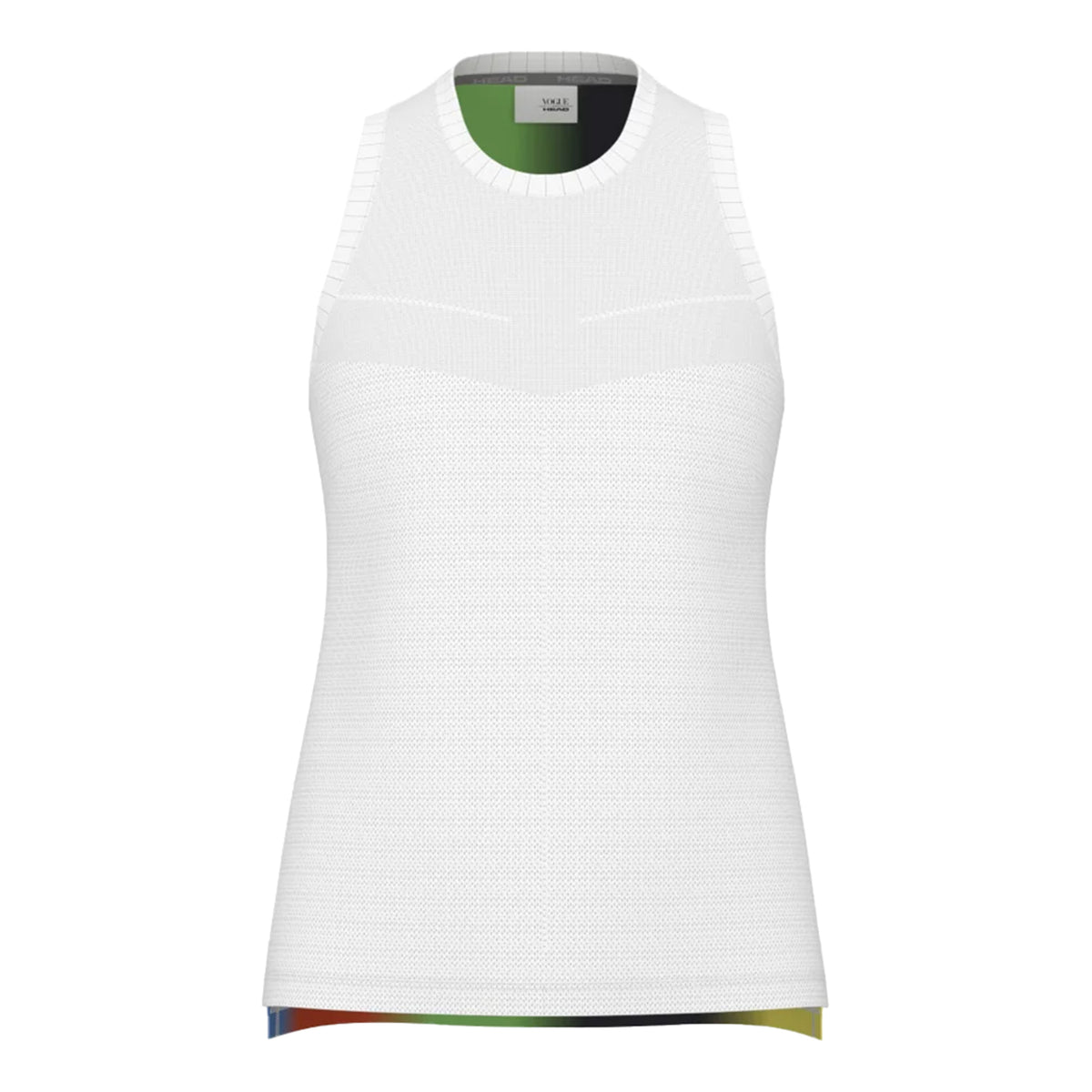 HEAD Vogue Tank top Kobiety - biały, wielokolorowy