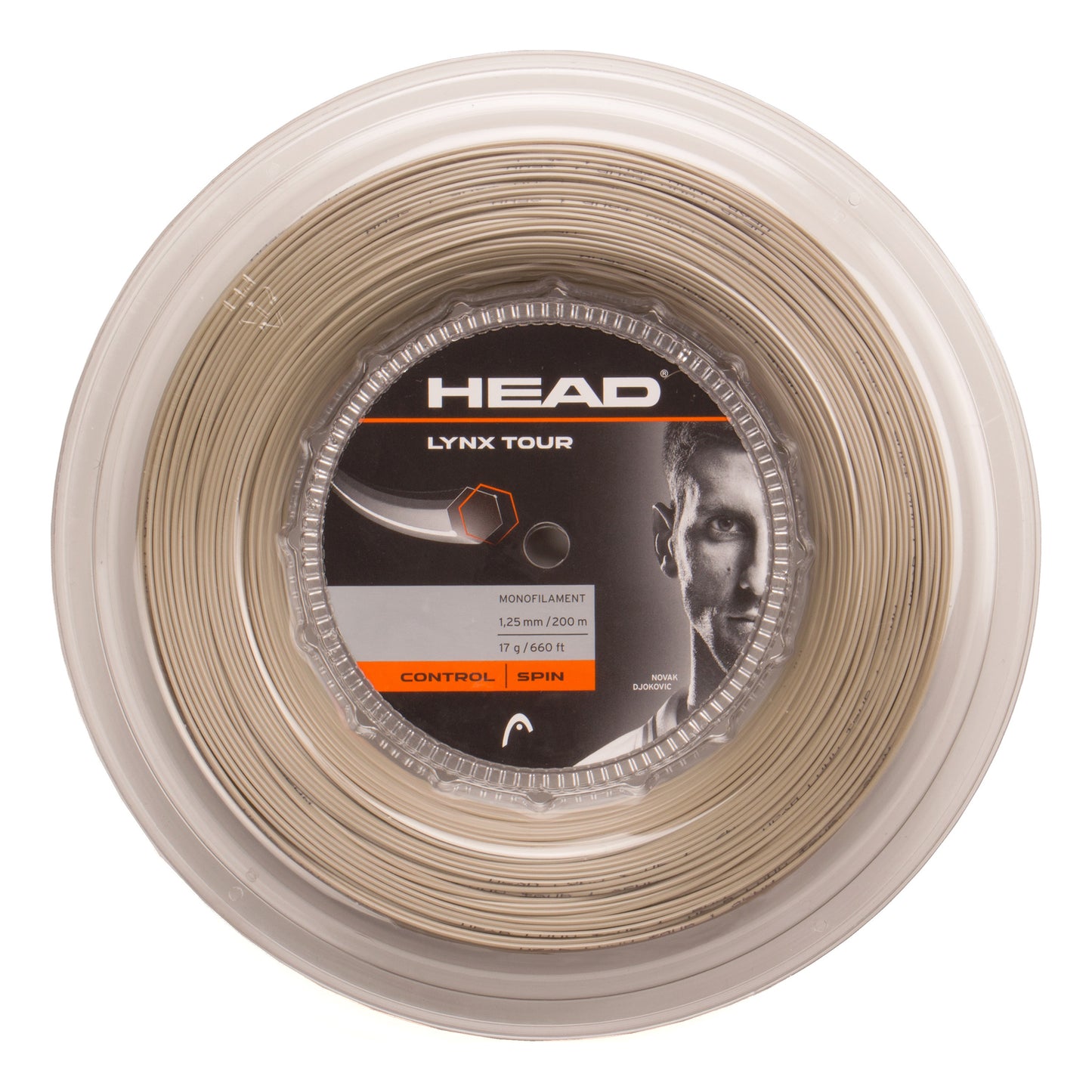 HEAD Lynx Tour Reel Szpula Do Naciągów 200m-Nude