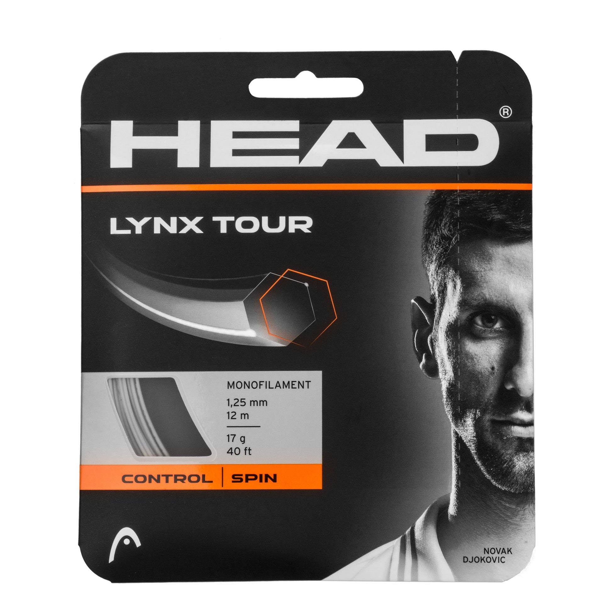 HEAD Lynx Tour Zestaw Naciągów 12m-Szary