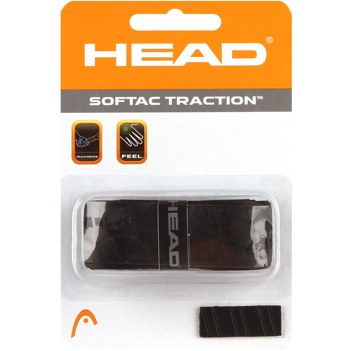 HEAD SofTac Traction Opakowanie 1 Szt.-Czarny
