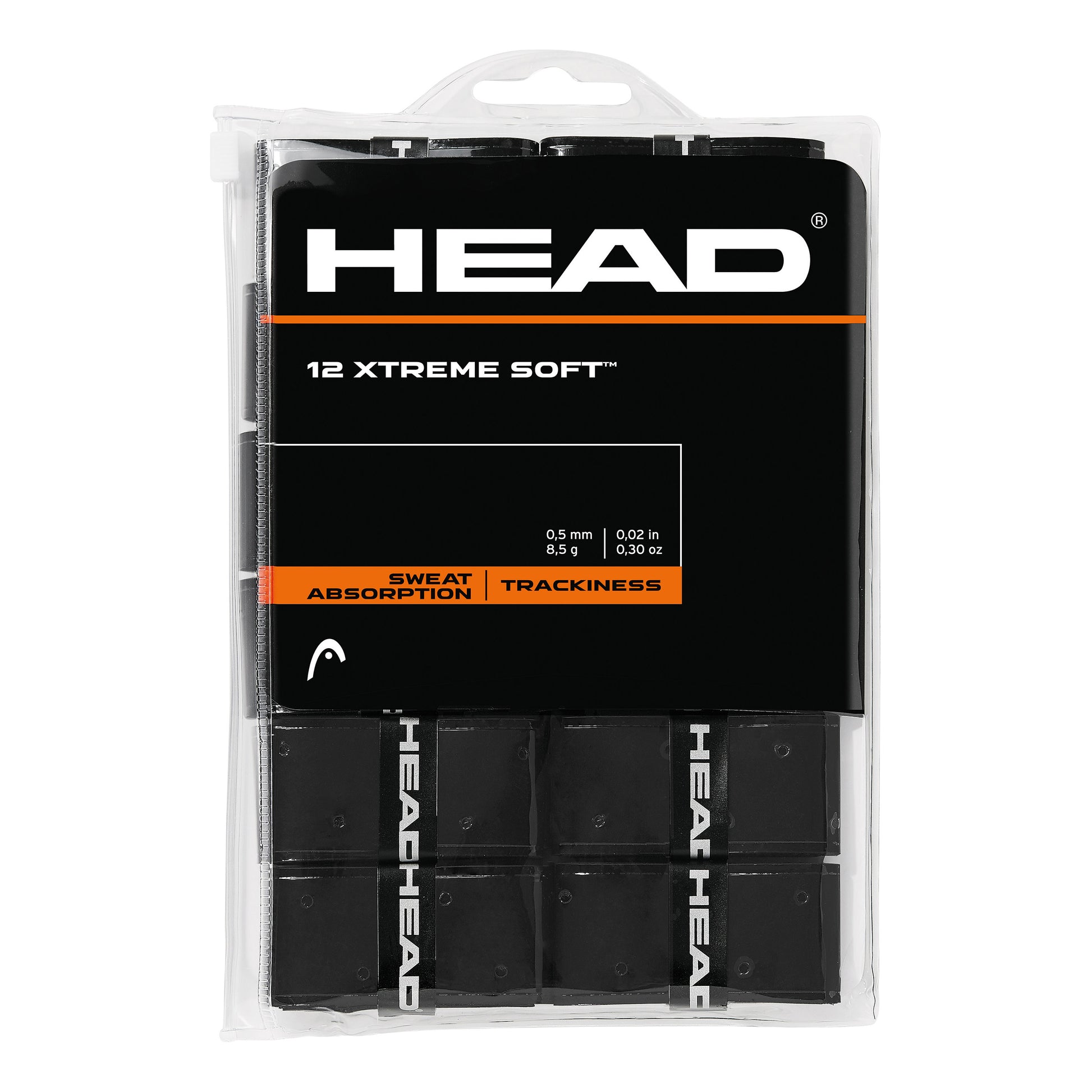 HEAD Xtreme Soft  Opakowanie 12 szt. - czarny