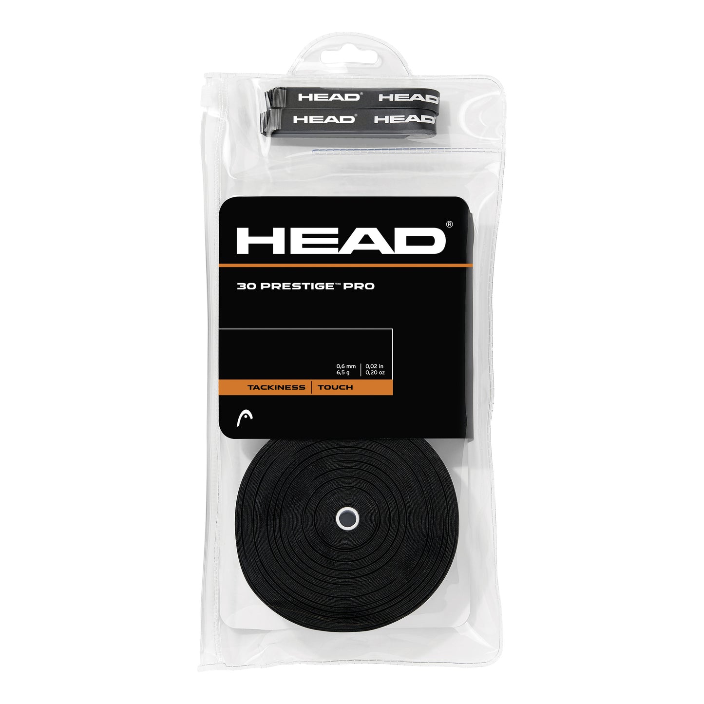 HEAD Prestige Pro Opakowanie 30 szt. - czarny