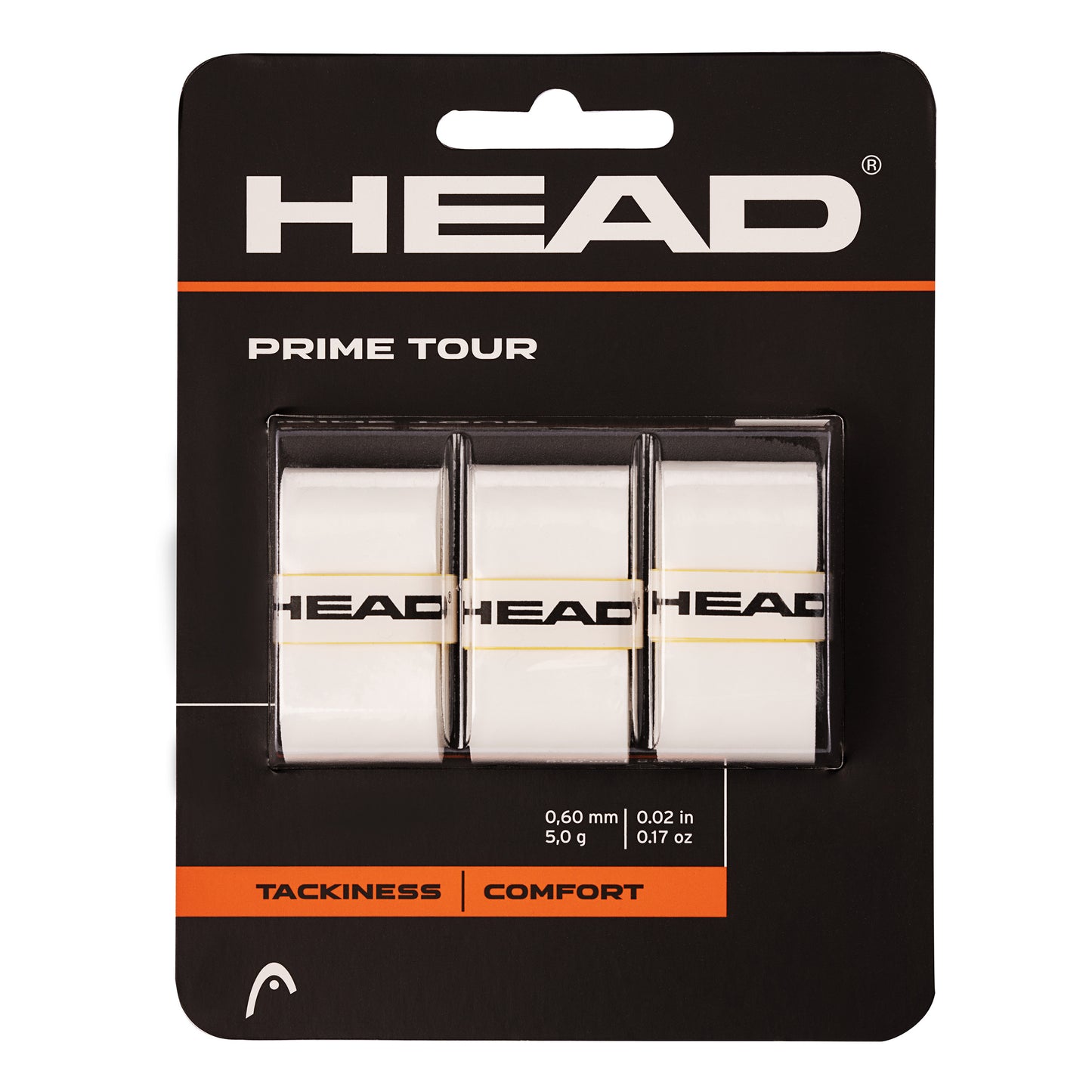 HEAD Prime Tour Opakowanie 3 szt. - biały