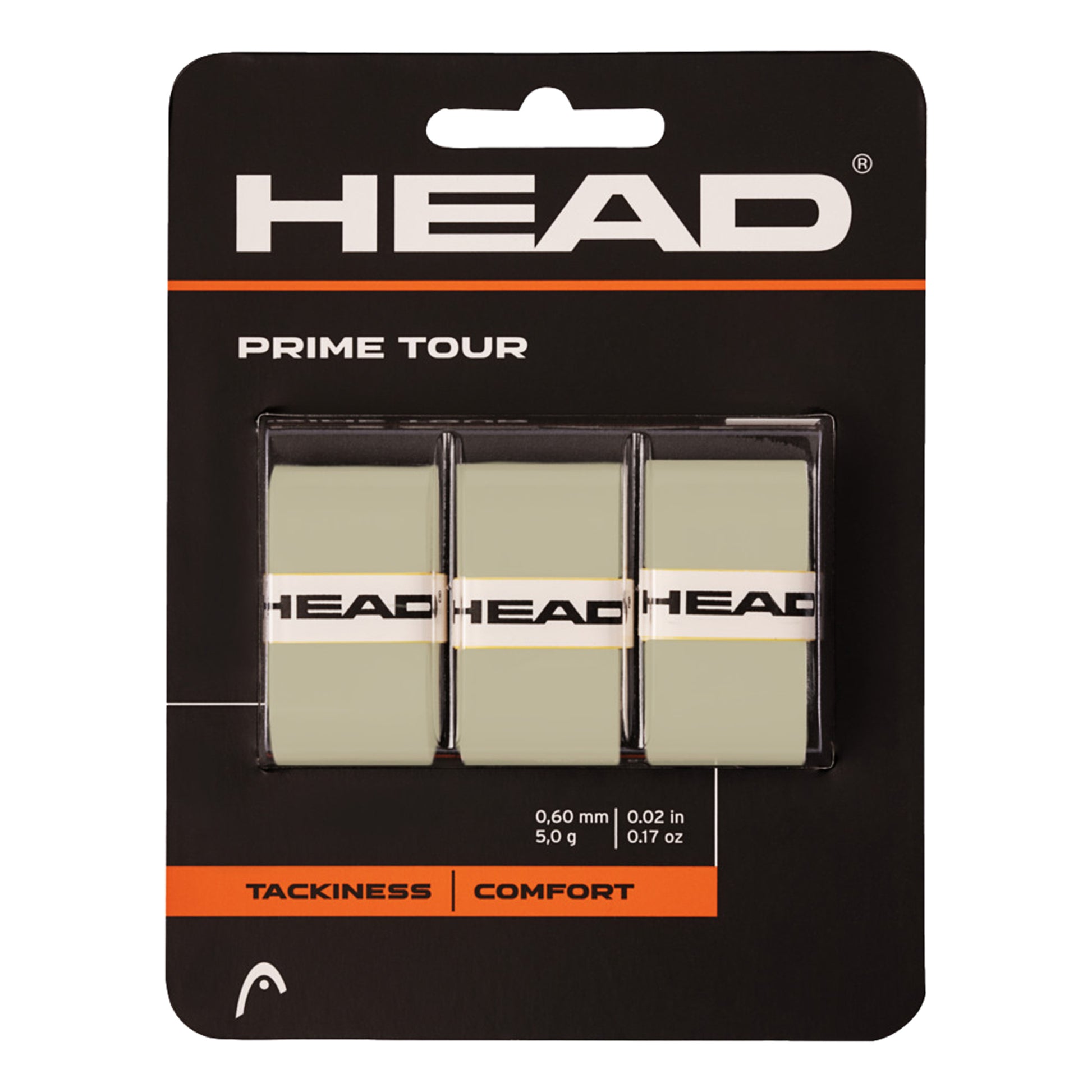 HEAD Prime Tour Opakowanie 3 szt. - szary