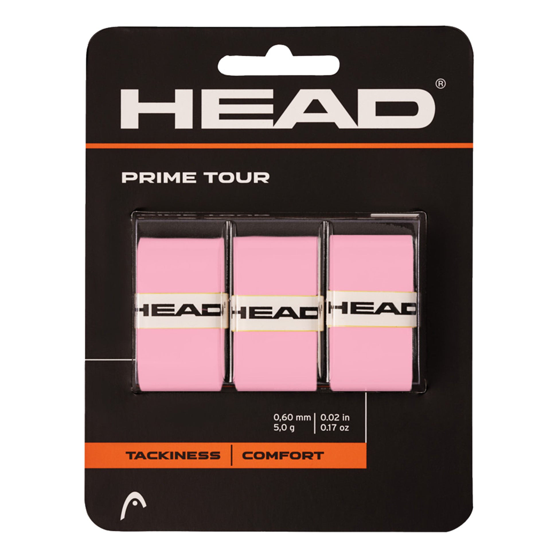 HEAD Prime Tour Opakowanie 3 Szt.-Różowy