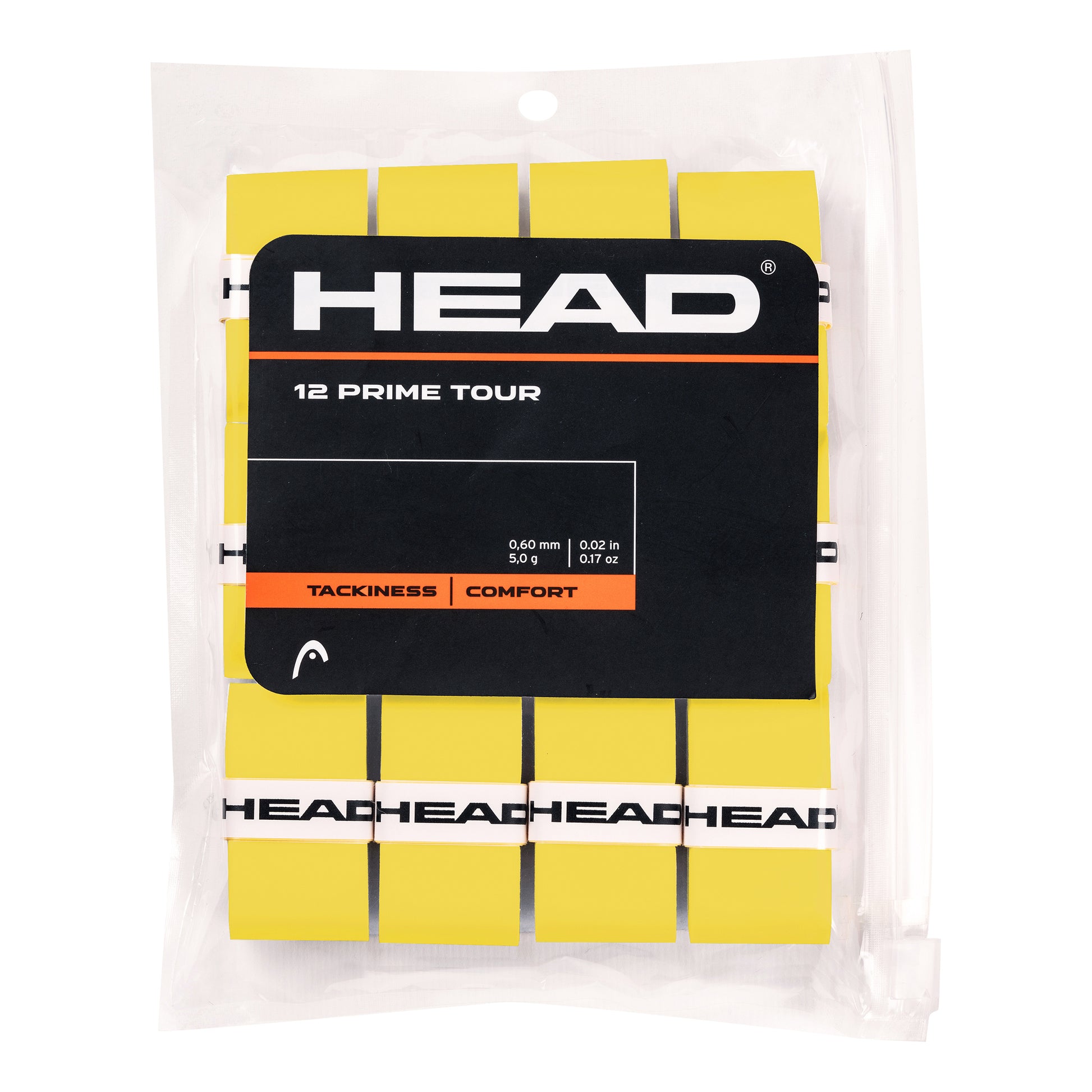 HEAD Prime Tour Opakowanie 12 szt. - żółty